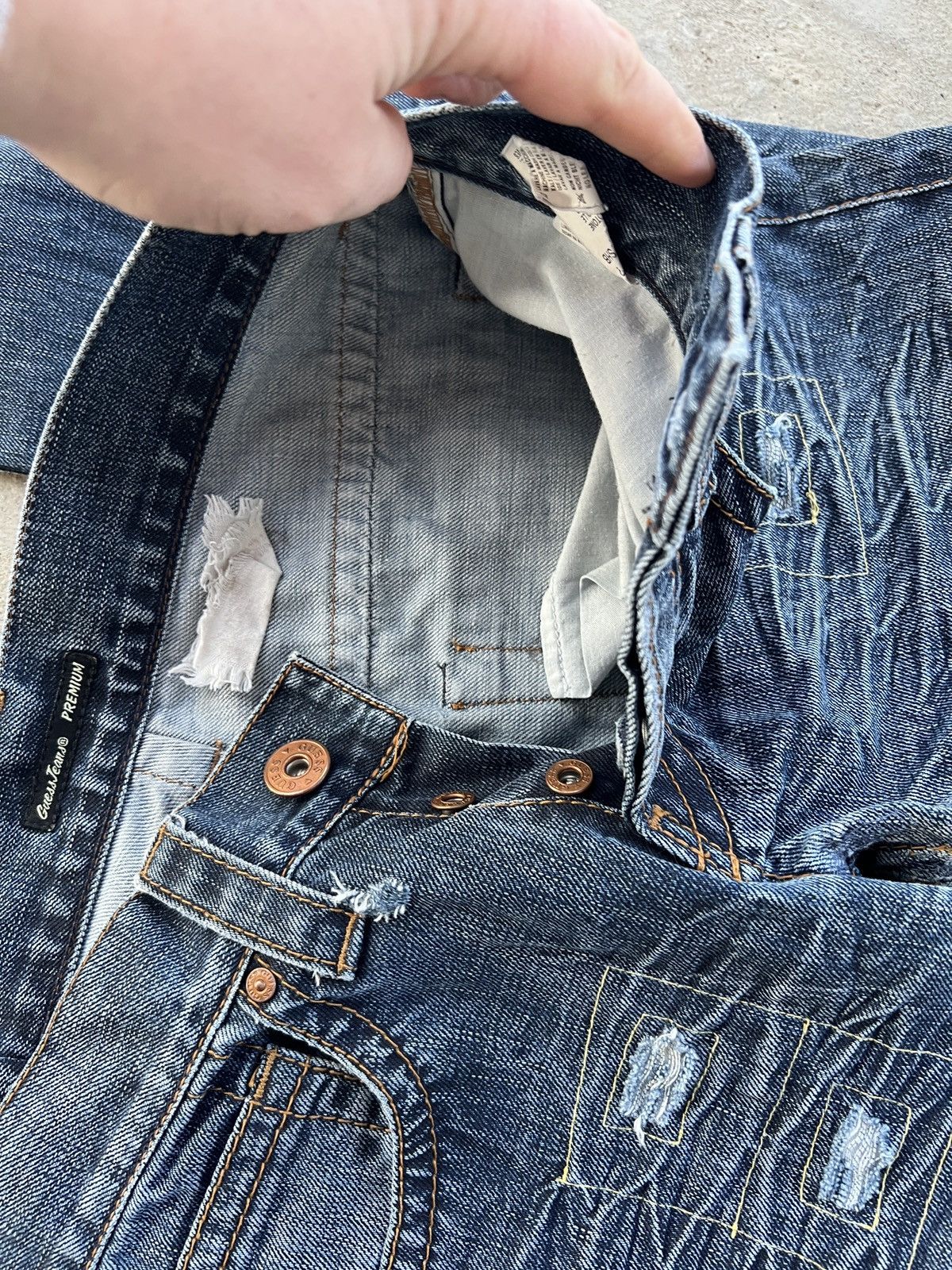 Guess Vintage Guess Premium Jeans Size 30" / US 8 / IT 44 - 5 Thumbnail