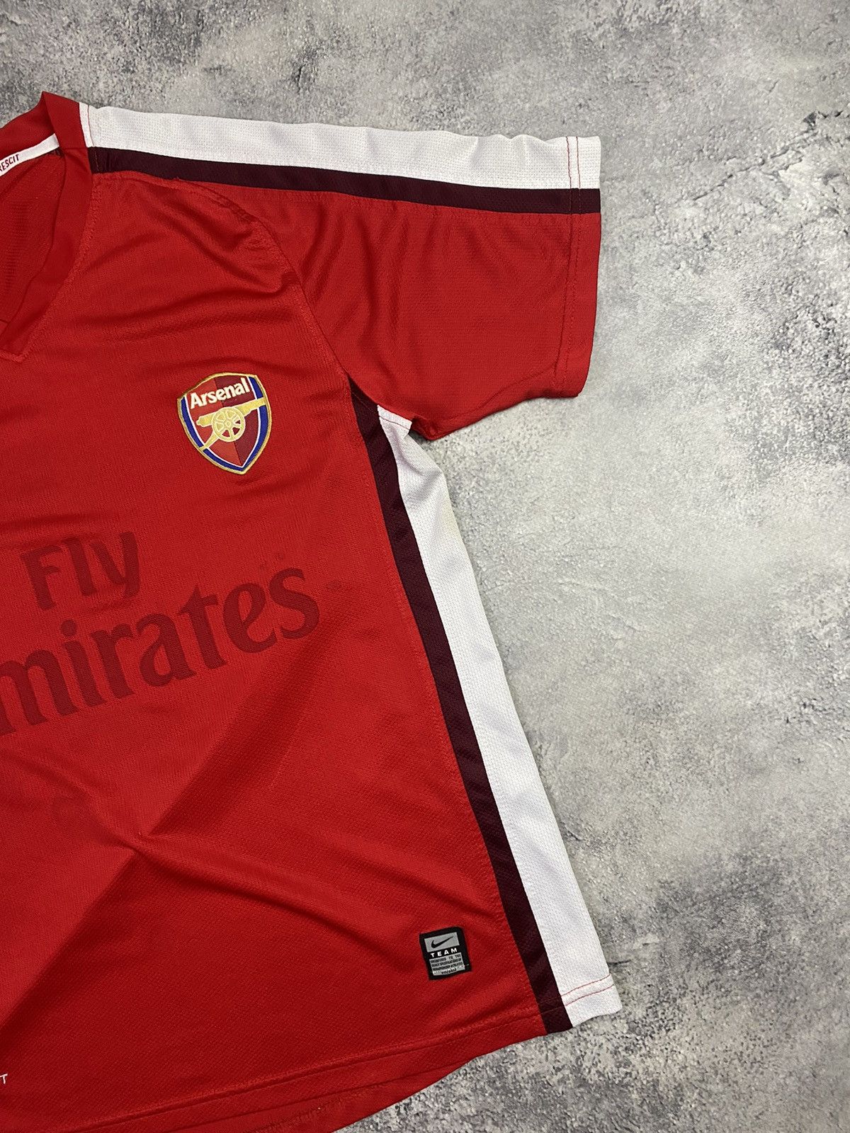 Nike Vintage 00s Nike Arsenal Football Soccer Jersey Size US L / EU 52-54 / 3 - 3 Thumbnail