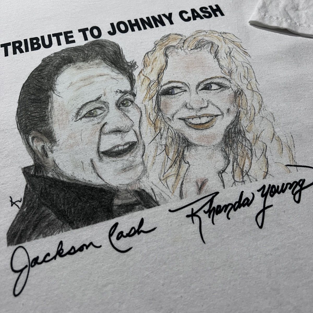 Vintage Vintage Y2K Tribute to Johnny Cash Promo 2XL Concert Size US XXL / EU 58 / 5 - 2 Thumbnail