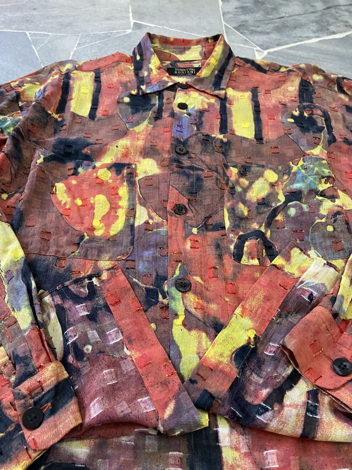 Yoshiyuki Konishi Vintage Yoshiyuki Konishi Ficce uomo Shirt Size US M / EU 48-50 / 2 - 4 Thumbnail