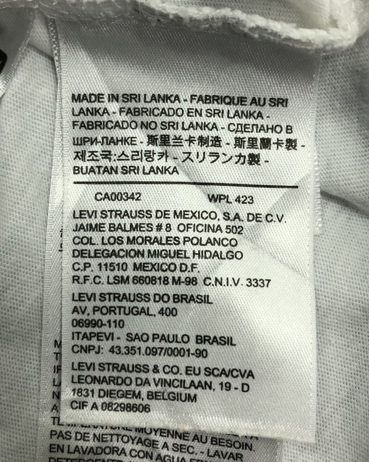 Levi's Levi's San Francisco,Cal. Shanghai T-Shirt Size US L / EU 52-54 / 3 - 11 Thumbnail