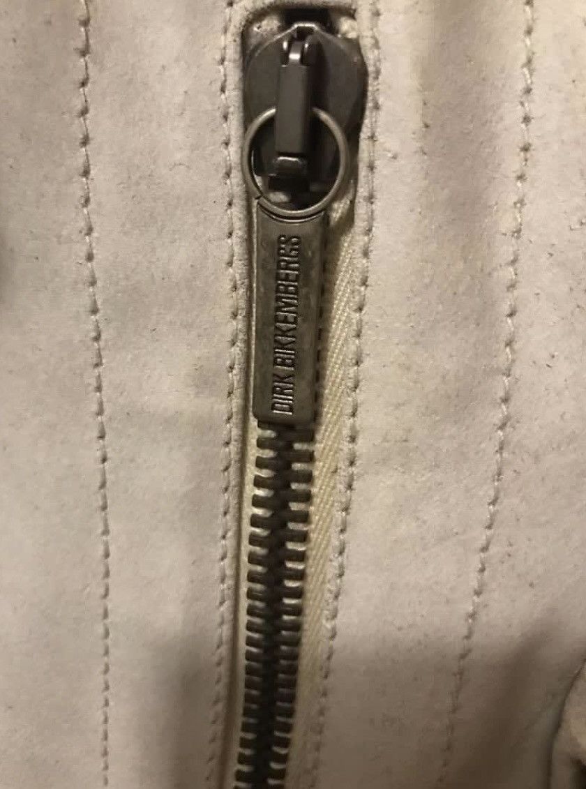 Dirk Bikkembergs Suede Leather Jkt vintage