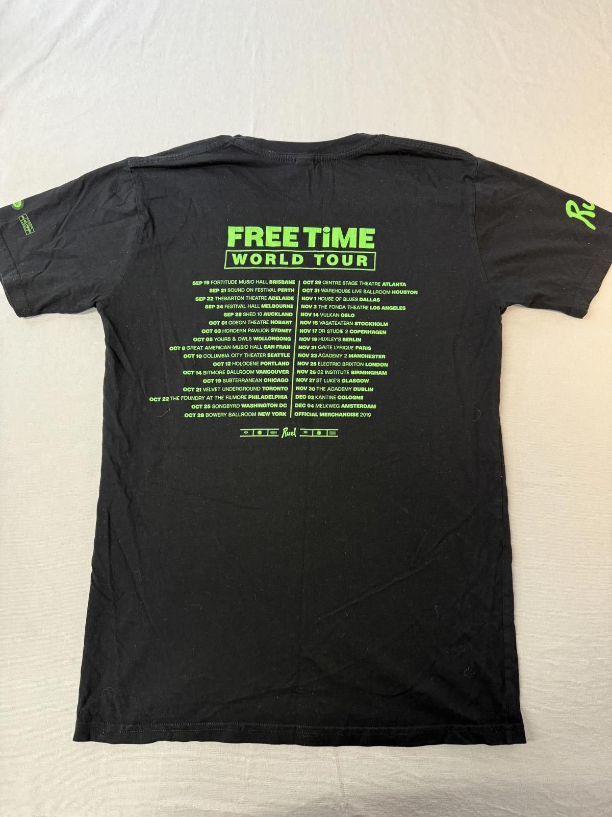 Designer Ruel Australian Singer T-shirt - Tour Free Time Album Tee -M Size US M / EU 48-50 / 2 - 2 Thumbnail