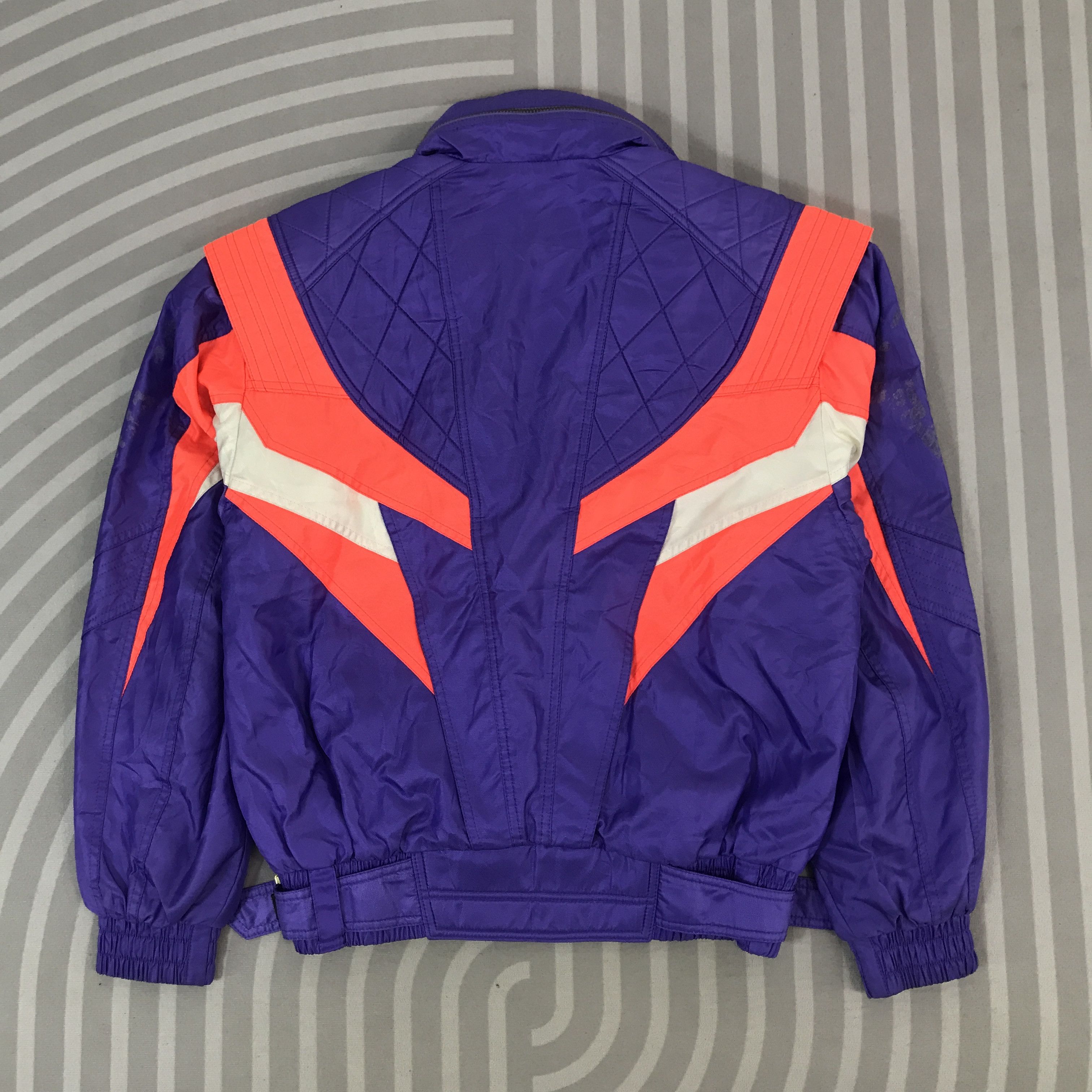Asics × Vintage Vintage ASICS Crystal power Ski design Racing Jacket Size US L / EU 52-54 / 3 - 3 Thumbnail