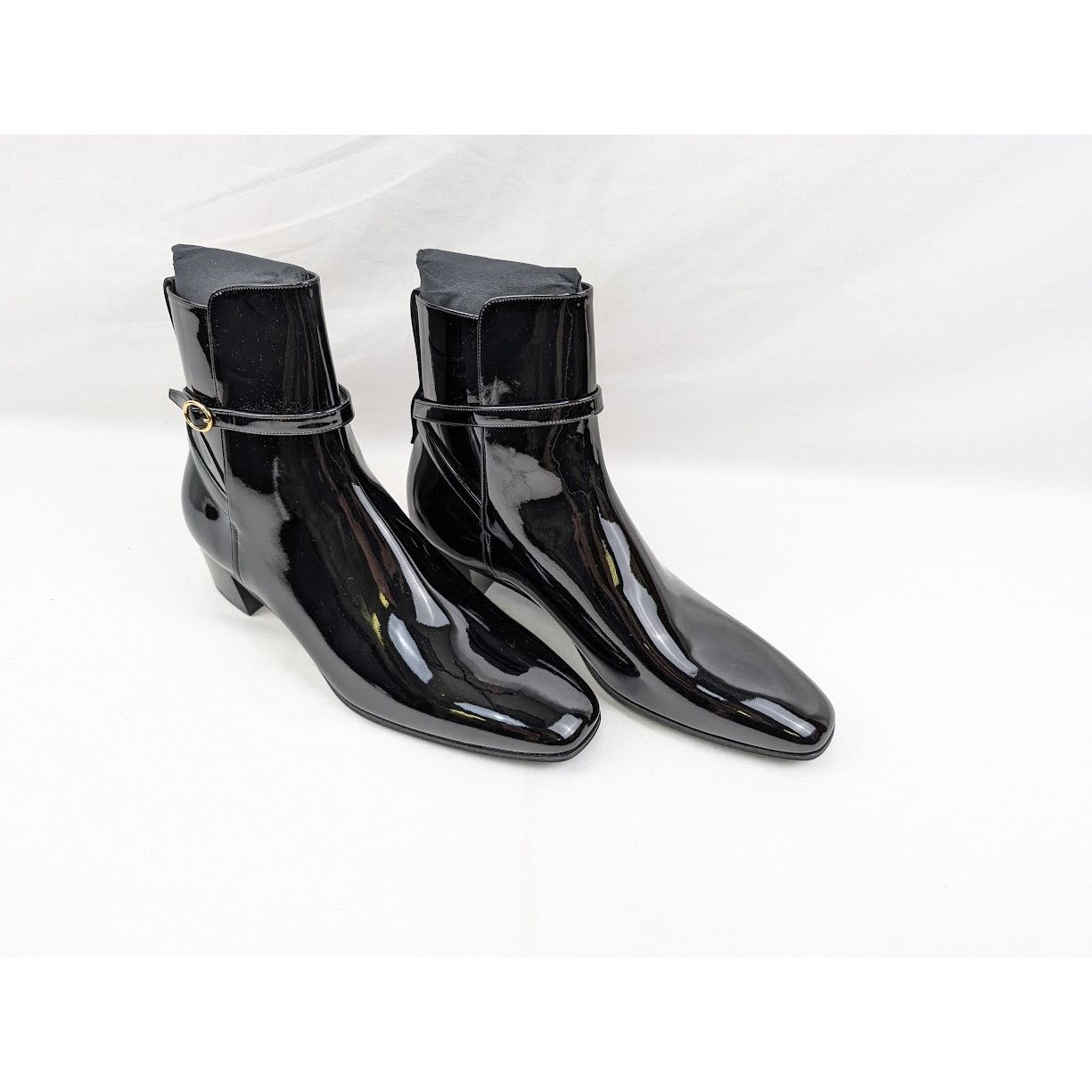 Saint Laurent Paris o1rshd1 Q:2 / Terry 45 Jodhpur Boots in Nero Size US 10 / EU 43 - 12 Thumbnail