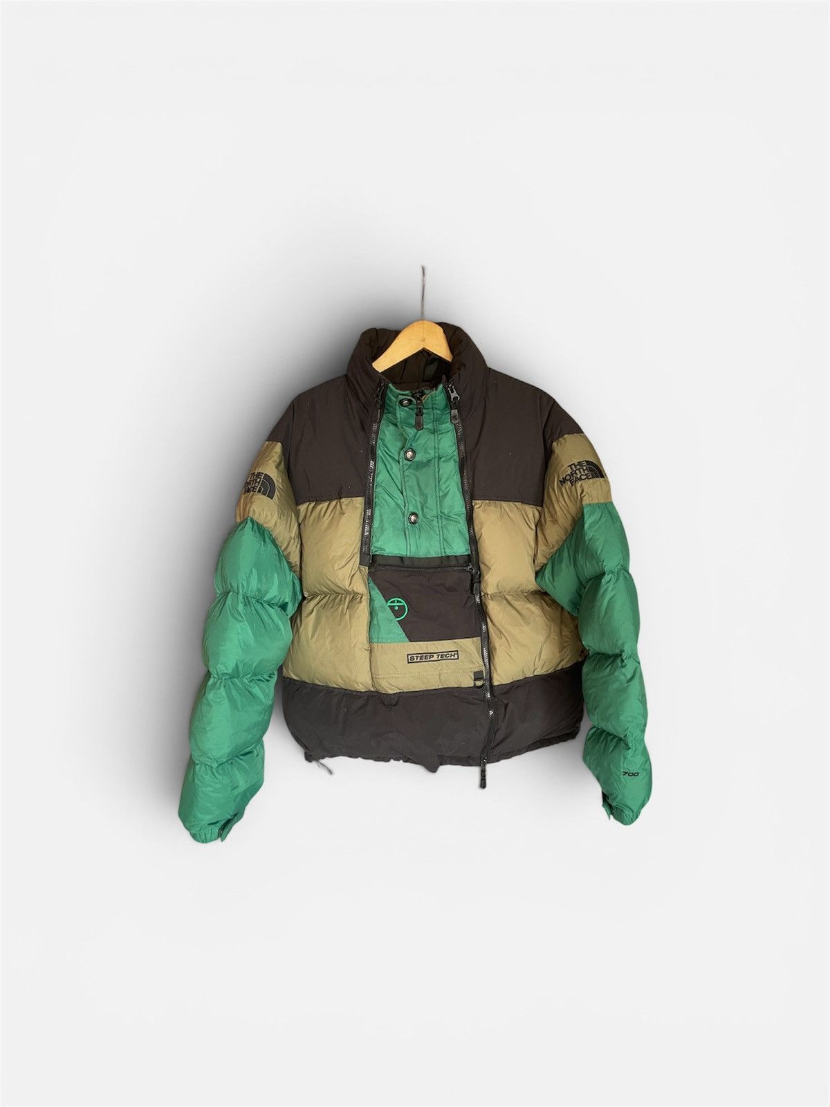 The North Face The north face steeptech olive green down jacket Size US M / EU 48-50 / 2 - 1 Thumbnail