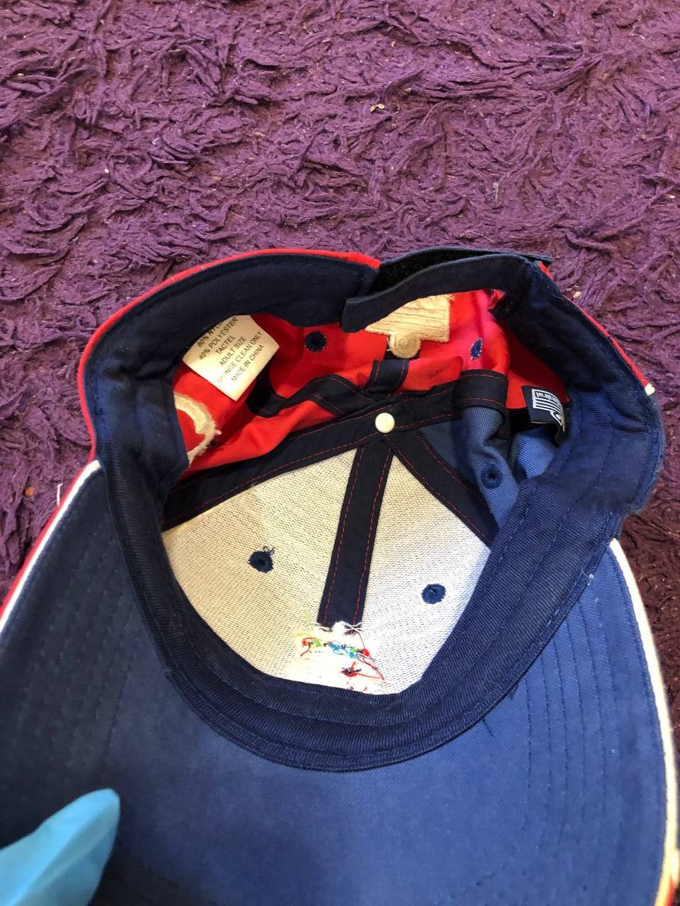 Vintage England Cricket team CAP Admiral Vodafone Size ONE SIZE - 11 Thumbnail