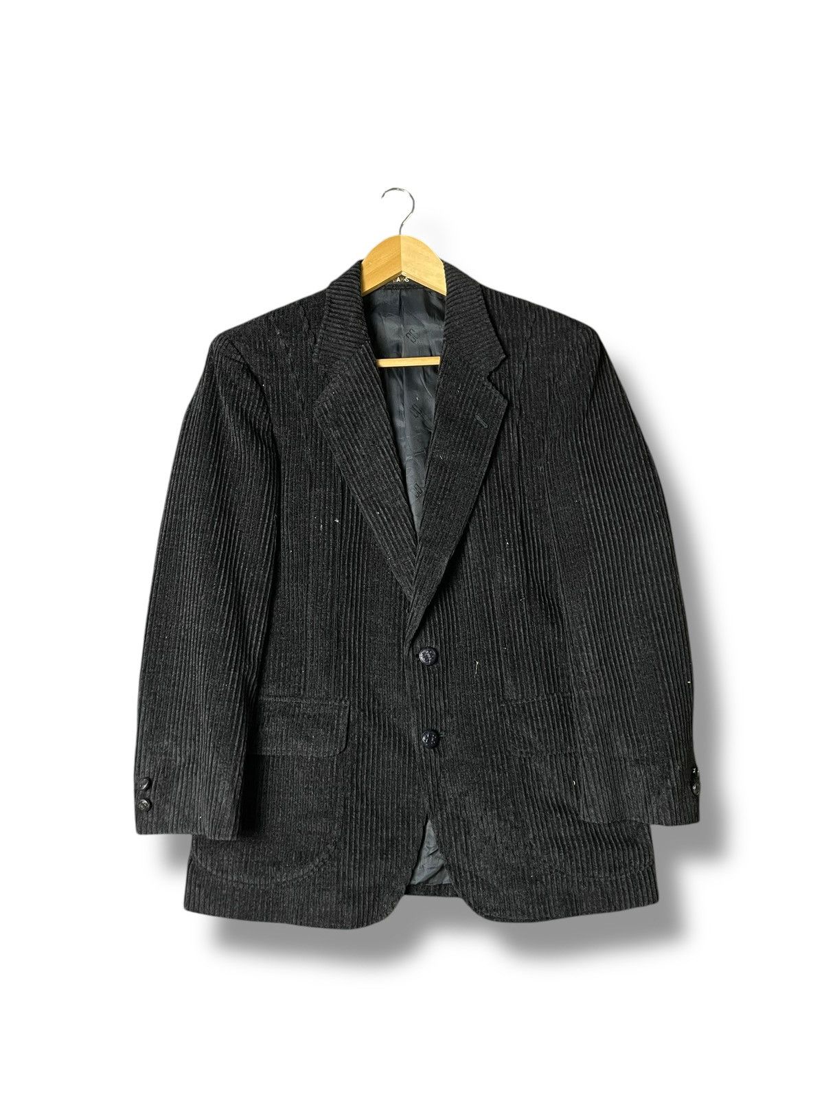 DAKS × Designer × Vintage Daks England Corduroy Blazer Coat (55) Size US XXS / EU 40 - 1 Thumbnail