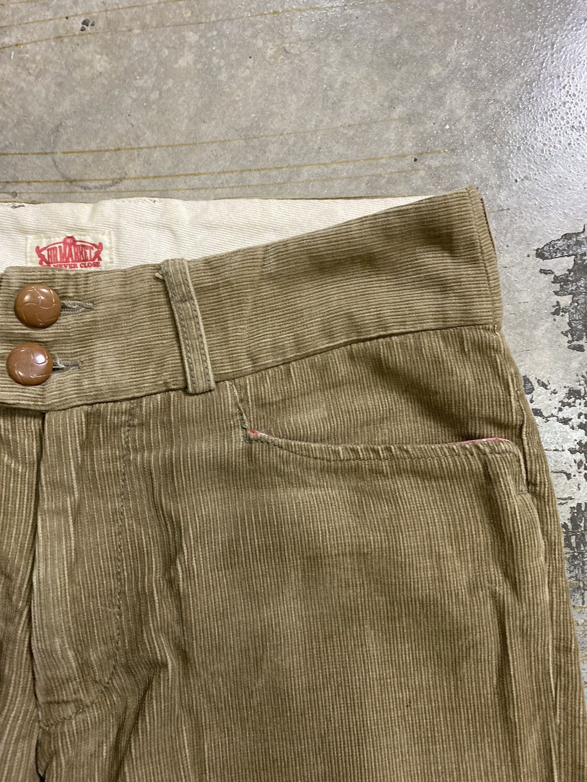 Blue Blue Japan Blue Blue Japan Hr Market Smile Pocket Corduroy pants Size US 30 / EU 46 - 6 Thumbnail