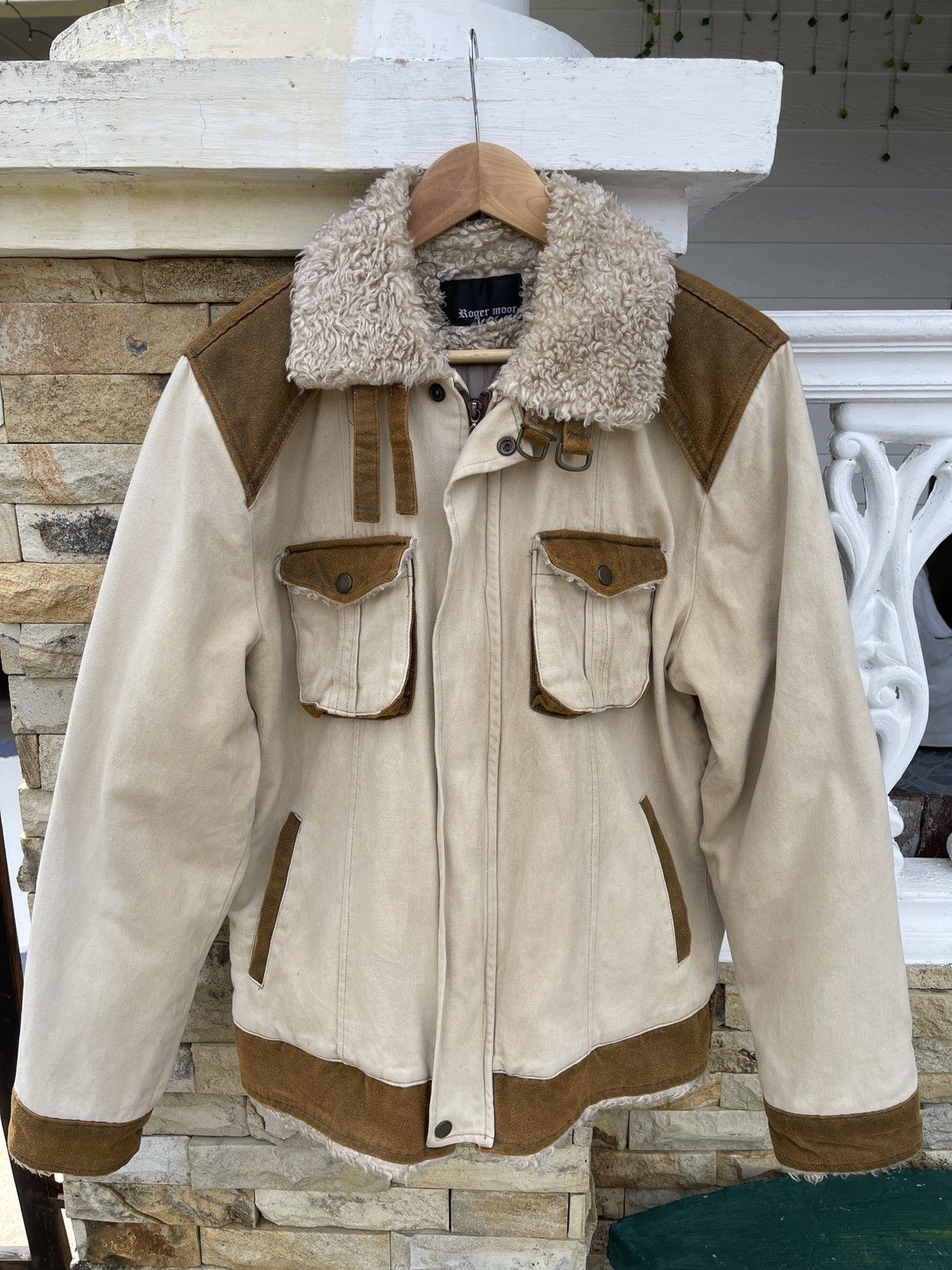 Marc Jacobs Last Drop🔥Rare🔥Marc Jacob Sherpa Leather Jacket Size US L / EU 52-54 / 3 - 1 Thumbnail