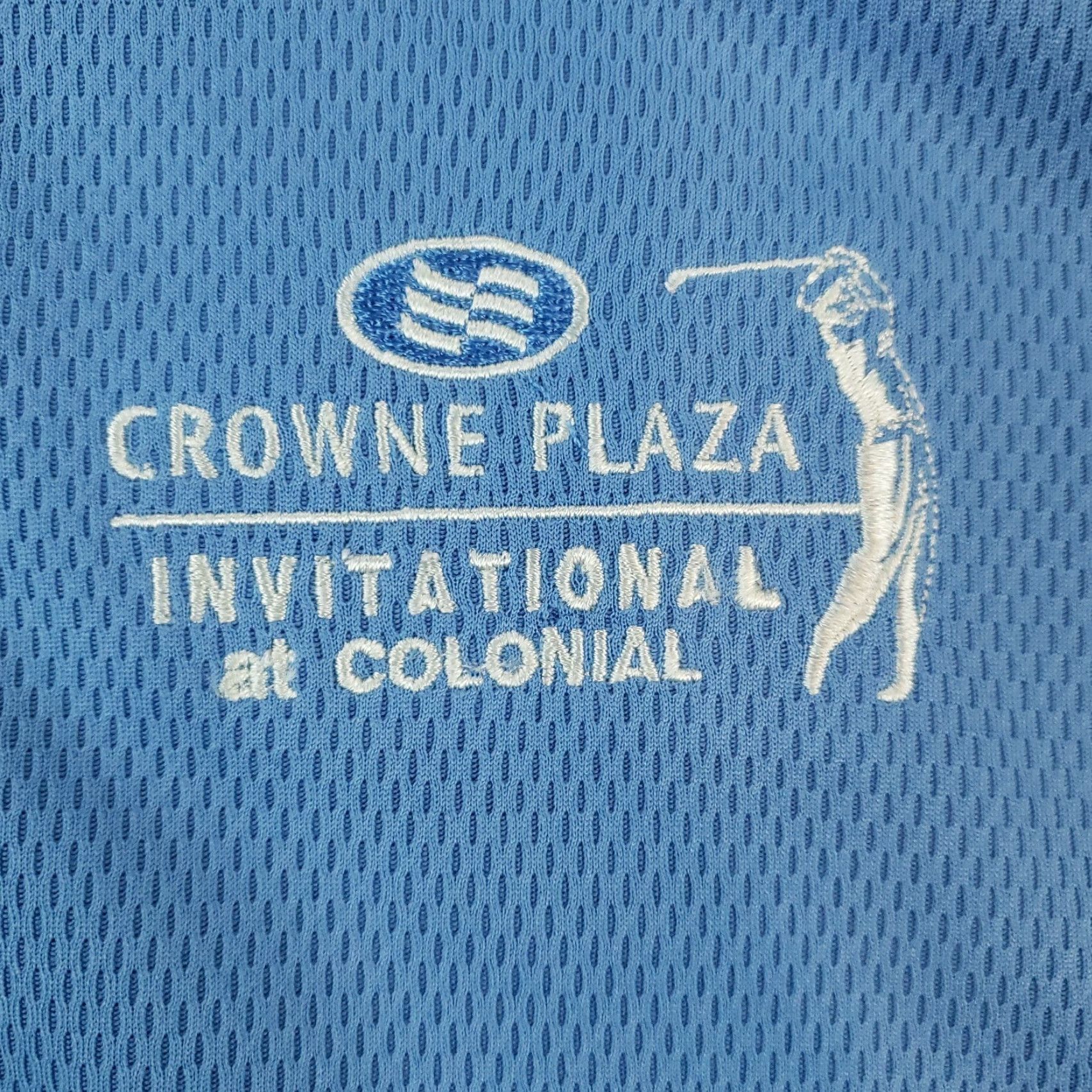 Vintage Antigua Polo Shirt Mens M Blue Short Sleeve Casual Wicking Crown Plaza Polo Shirt M Men Blue Casual Outdoor Logo Lightweight Polyester Sport Shirt Size US M / EU 48-50 / 2 - 6 Thumbnail
