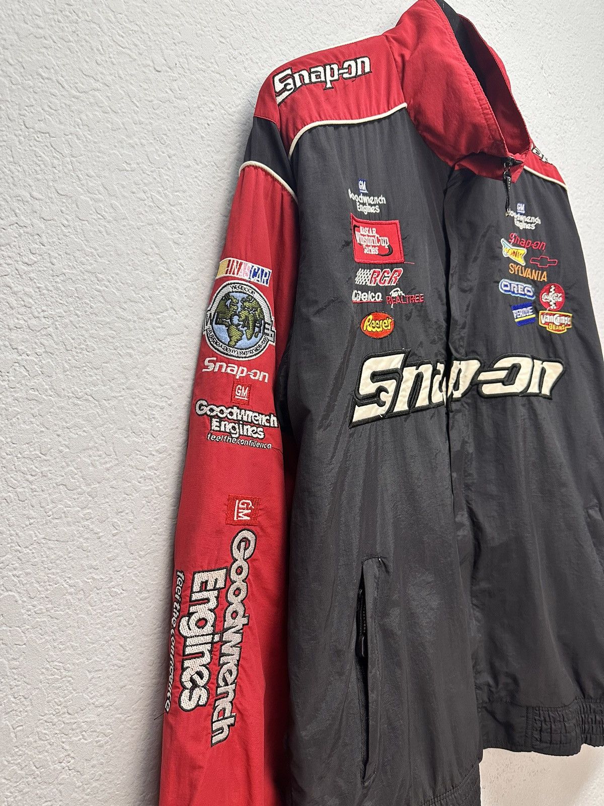Other Vintage Jacket Red Bull Vodafone Nascar Leather Ferrari Y2K Size US XL / EU 56 / 4 - 4 Thumbnail