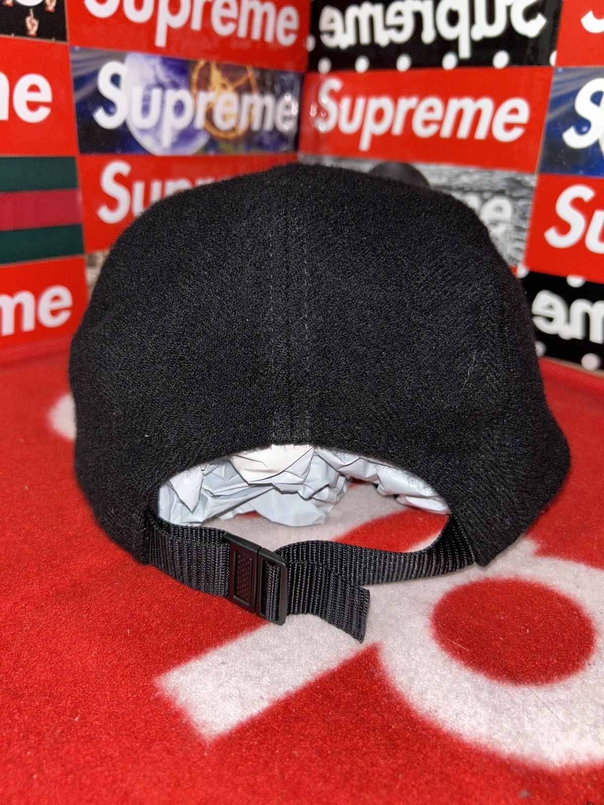 Supreme Supreme Loro Piana Camp Cat Hat Black Wool FW11 Size ONE SIZE - 4 Thumbnail
