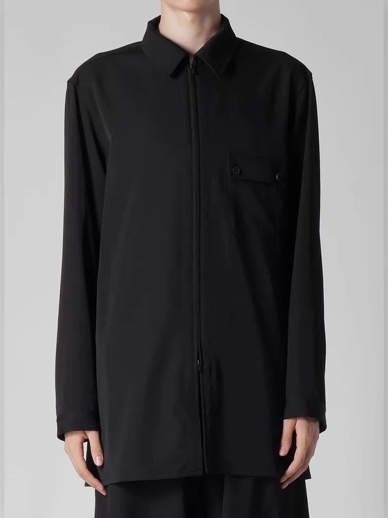 Yohji Yamamoto Yohji 25ss Vintage Wool Zip Shirt Jacket Men's Size US M / EU 48-50 / 2 - 8 Thumbnail