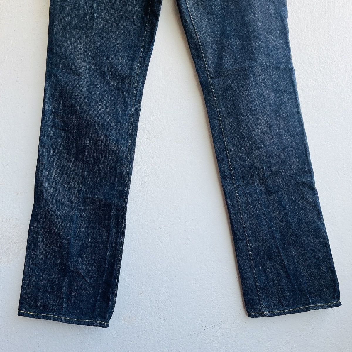 Rude Vintage Rare Rude Gallery Hard Denim Selvedge Jeans Size US 31 - 9 Thumbnail