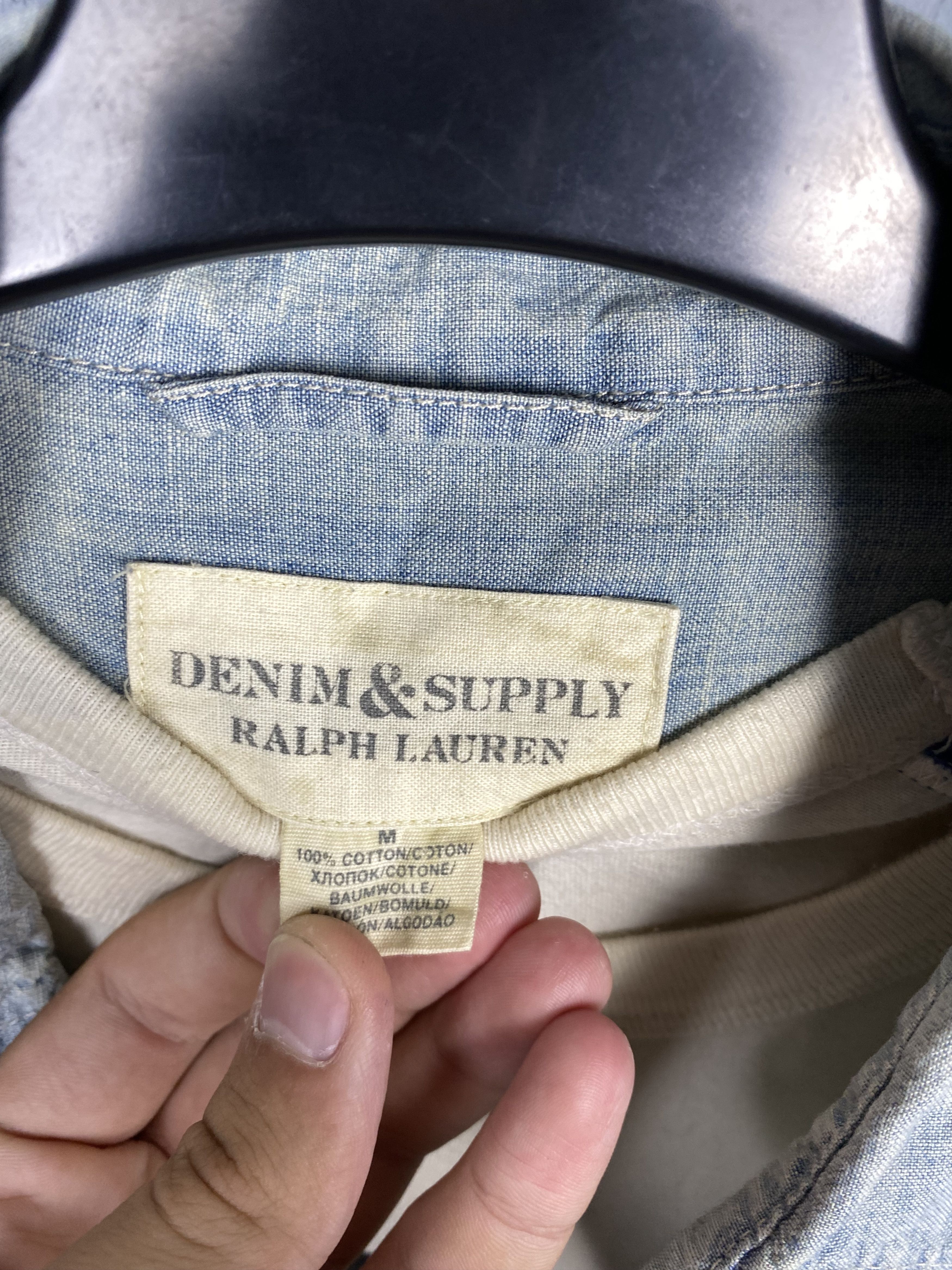 Denim & Supply Ralph Lauren Denim And Supply Ralph Lauren Vintage Mens Shirt Y2K Size US M / EU 48-50 / 2 - 2 Thumbnail