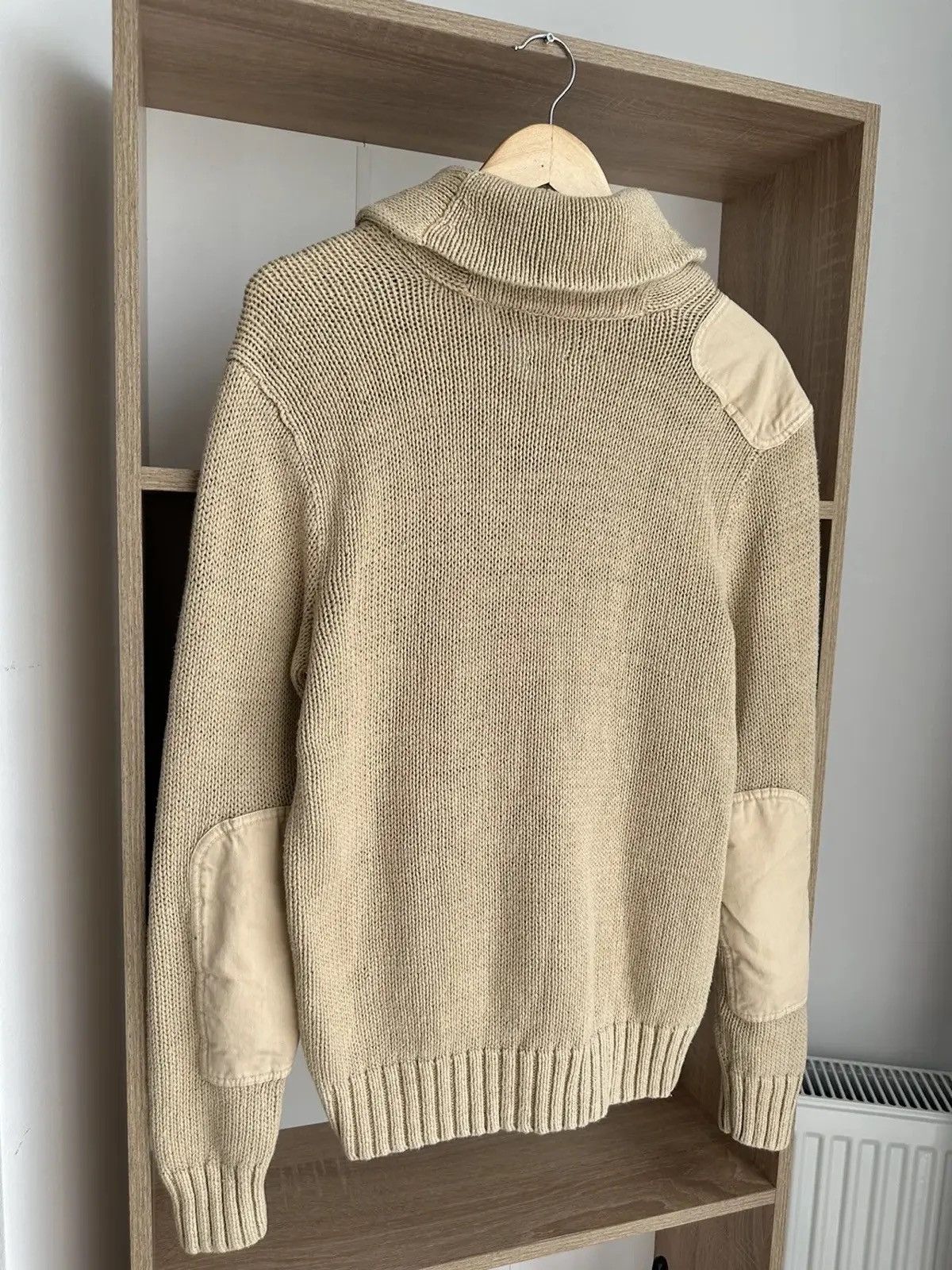 Polo Ralph Lauren Vintage Knit Polo Ralph Lauren Beige Sweater Size US M / EU 48-50 / 2 - 11 Thumbnail