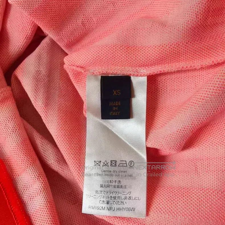 Louis Vuitton Louis Vuitton Orange Chain Short Sleeves Size US XS / EU 42 / 0 - 4 Thumbnail