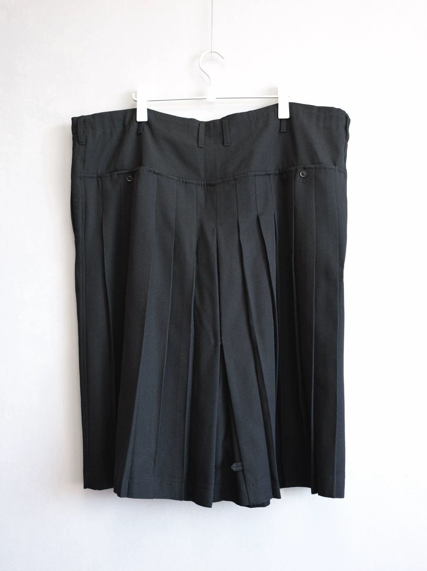 Yohji Yamamoto Yohji Yamamoto 24AW Pleated Wool Culottes Size 3 Size US 34 / EU 50 - 2 Thumbnail