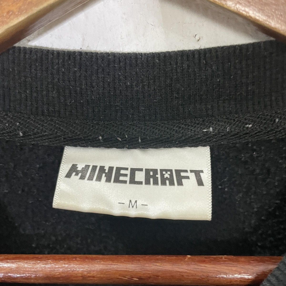 Anime Vintage Minecraft Big Logo Sweatshirt Size US M / EU 48-50 / 2 - 5 Thumbnail