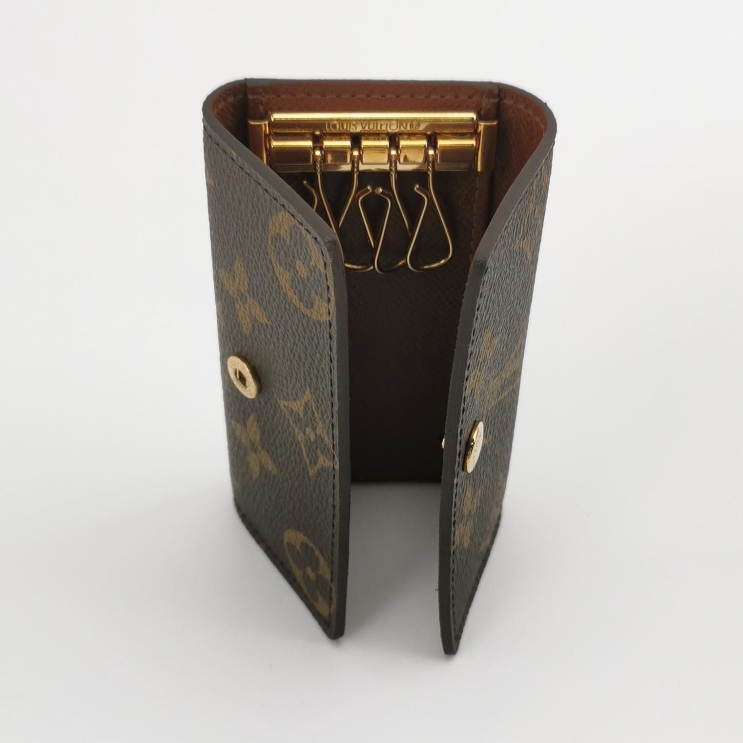 Louis Vuitton Louis Vuitton (LV) Monogram print snap key bag -y2506 Size ONE SIZE - 4 Thumbnail