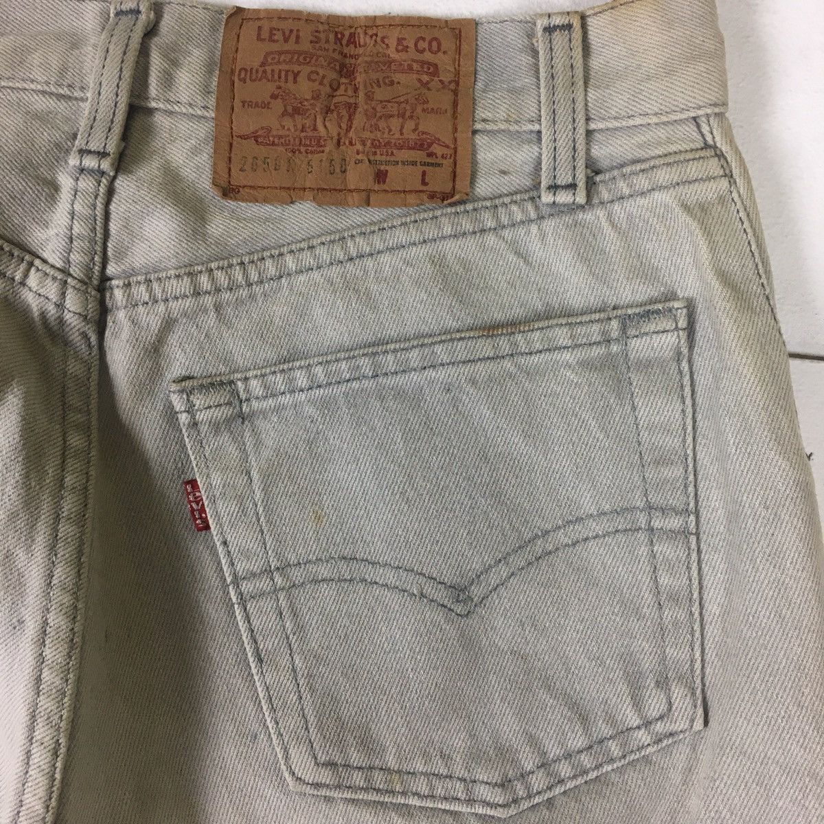 Levi's Vintage Levi’s Tapered Leg Jeans Size US 30 / EU 46 - 9 Thumbnail