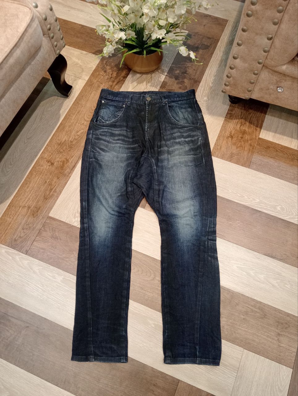Tornado Mart TORNADO MART JAPAN BLUE WASHED JEANS Size US 32 / EU 48 - 1 Thumbnail