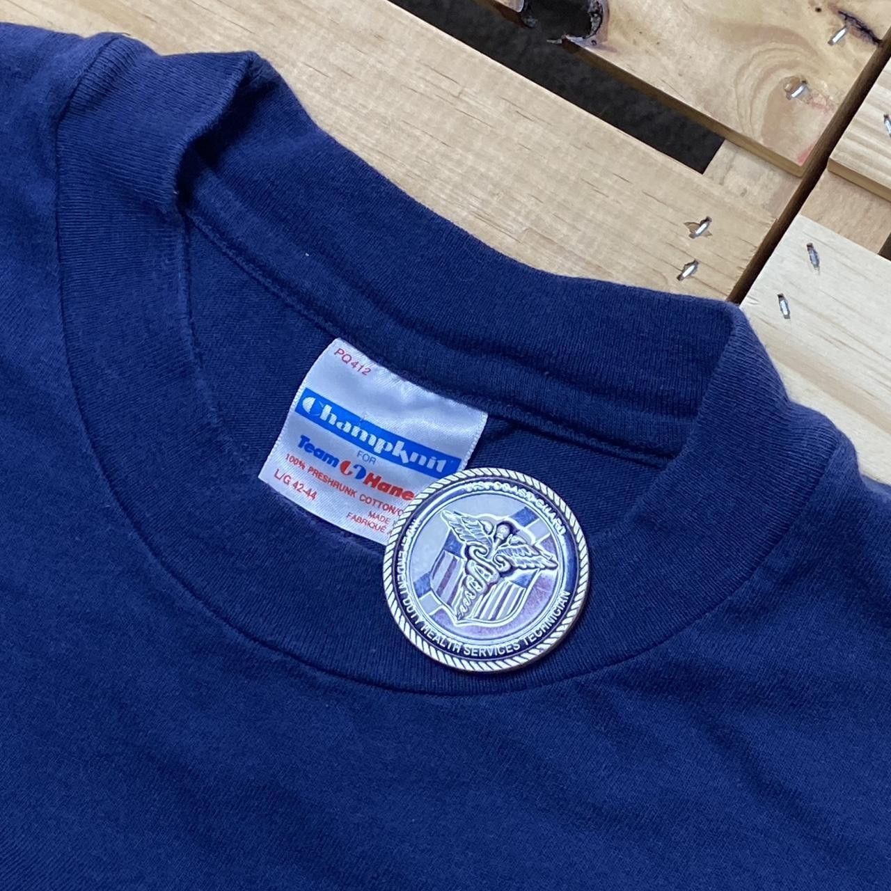 Hanes Vintage University of Notre Dame Blue College Tee Size Large Size US L / EU 52-54 / 3 - 4 Thumbnail