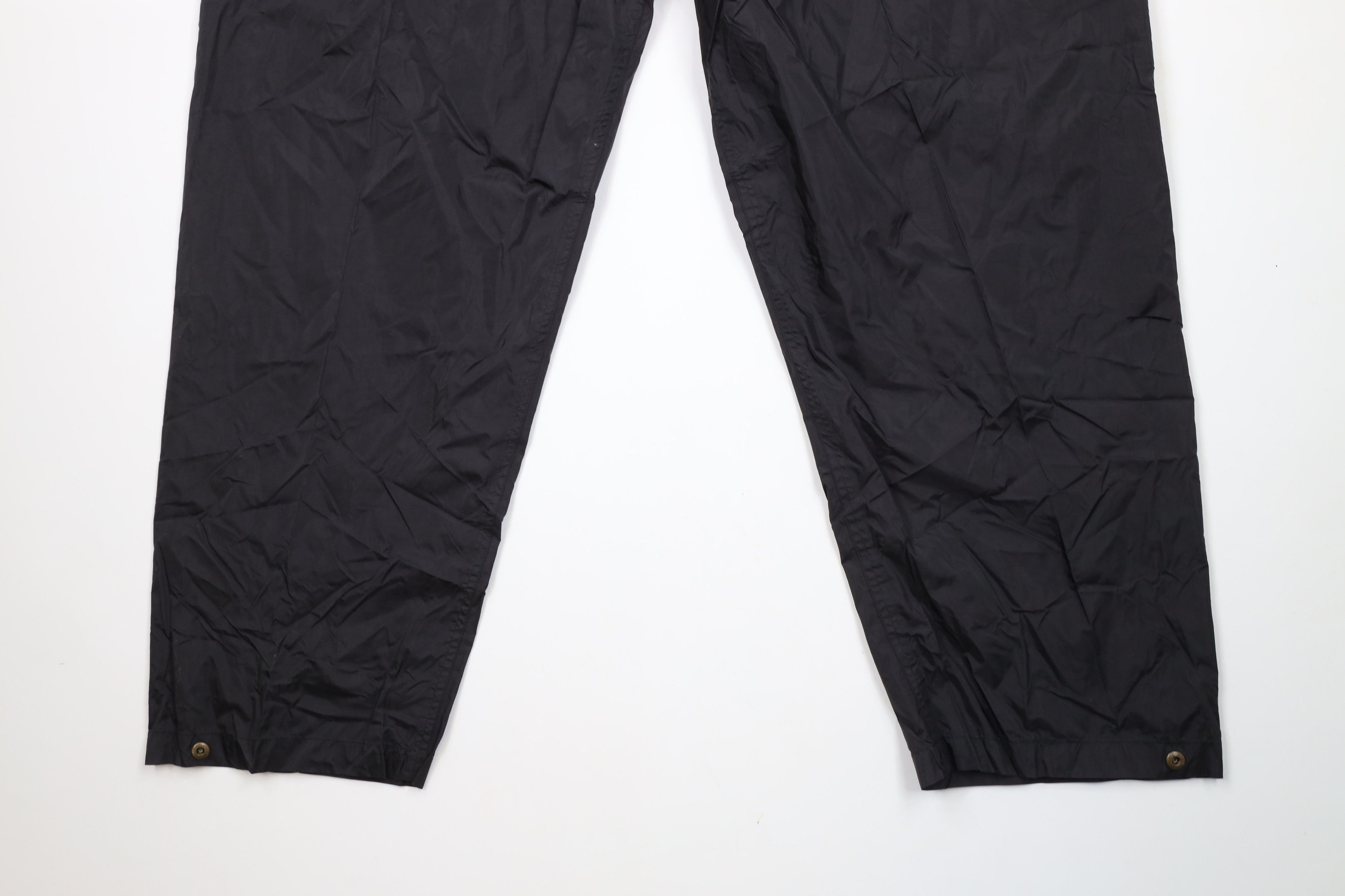 Cabelas × Vintage Vintage Cabelas Wide Leg Outdoor Hiking Rain Pants Black Size US 42 / EU 58 - 11 Thumbnail