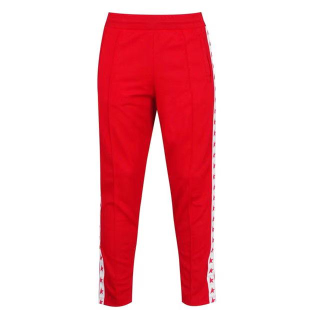 image of Golden Goose O1G2R1Mq0524 Star Tracksuit Pants In Red/white, Men's (Size 36)