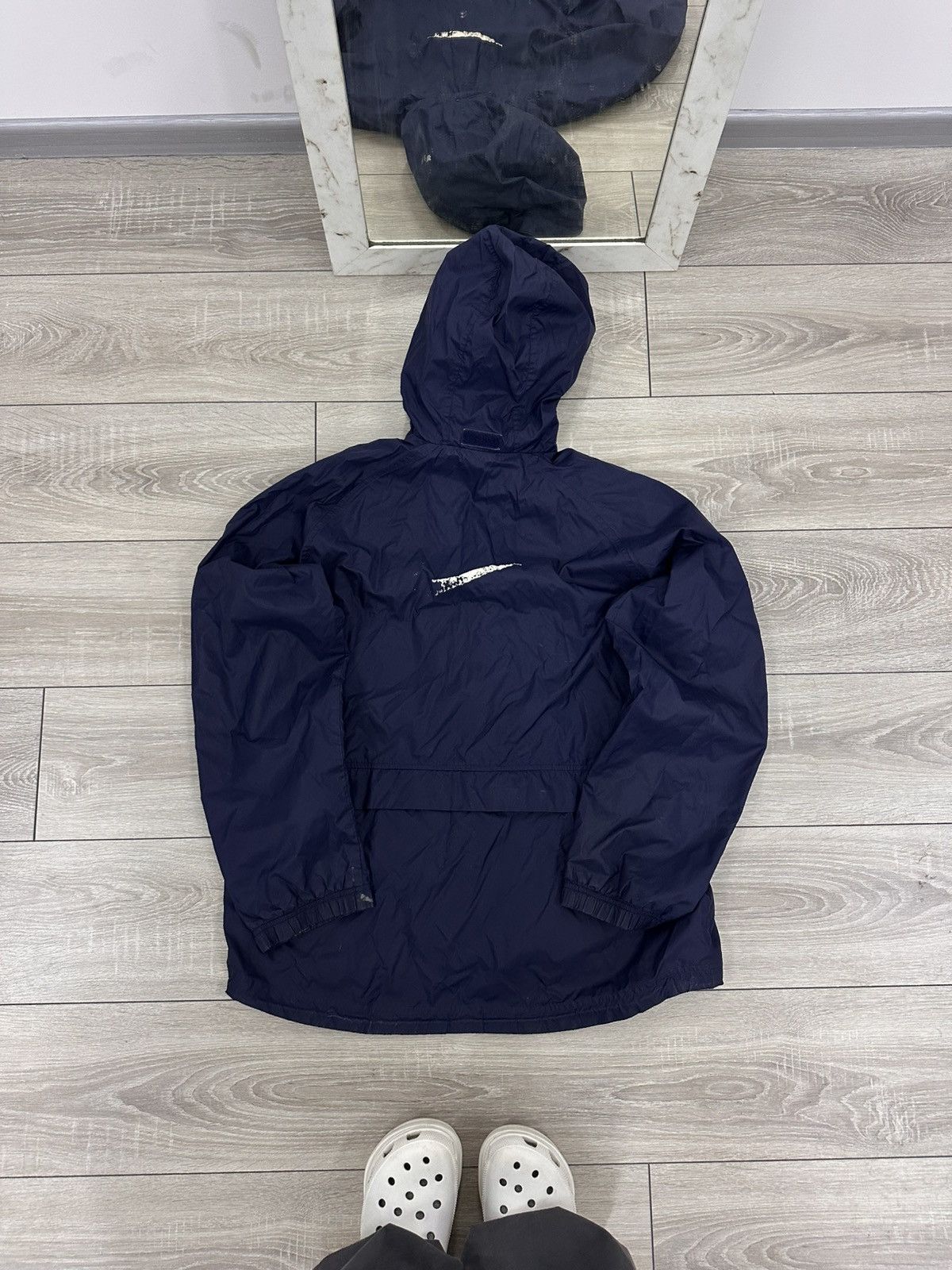 Nike Nike Nylon Vintage Track Jacket Windbreaker Size US L / EU 52-54 / 3 - 5 Thumbnail
