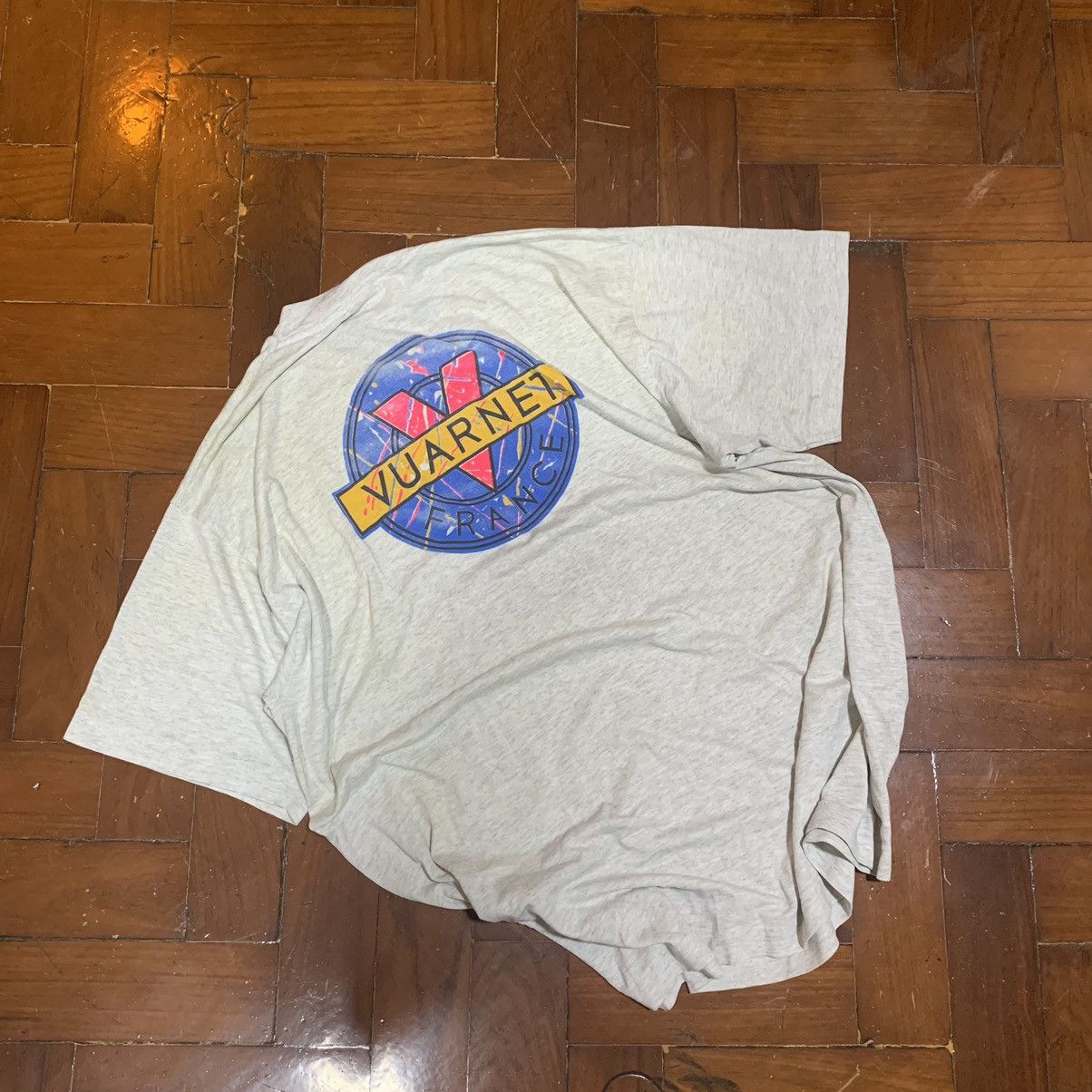 image of Vuarnet Graphic Tee in Ash, Men's (Size XL)