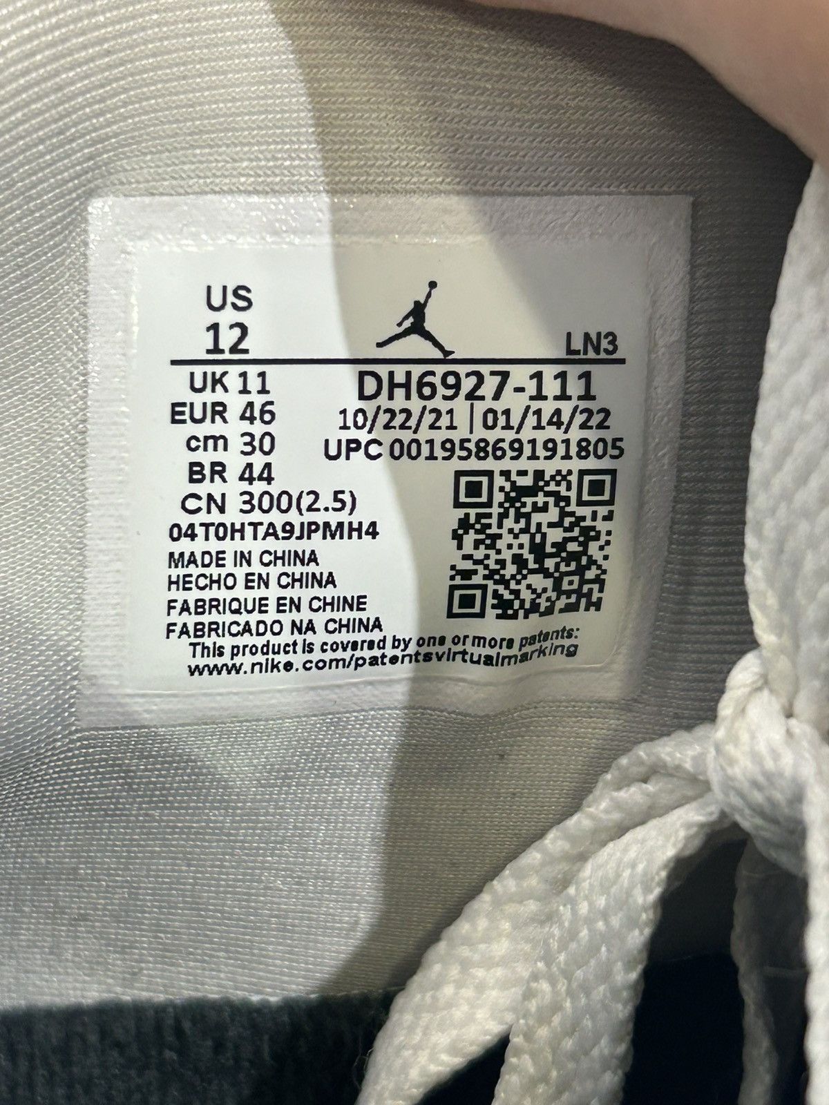 Jordan Brand Jordan 4 Millitary Black Size US 12 / EU 45 - 11 Thumbnail