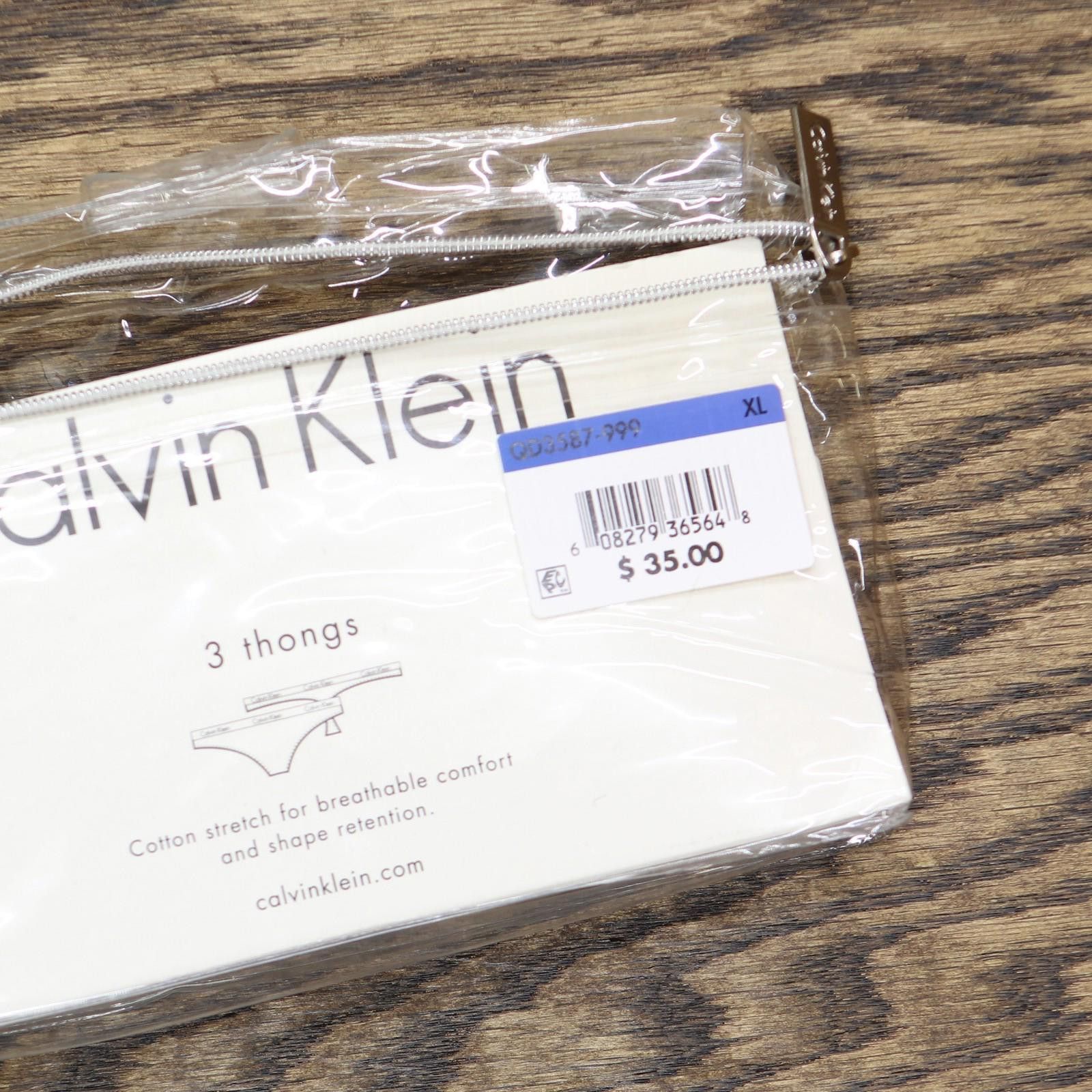 Calvin Klein New Calvin Klein Qd3587 Black / White / Grey Heather Xl Size ONE SIZE - 3 Thumbnail