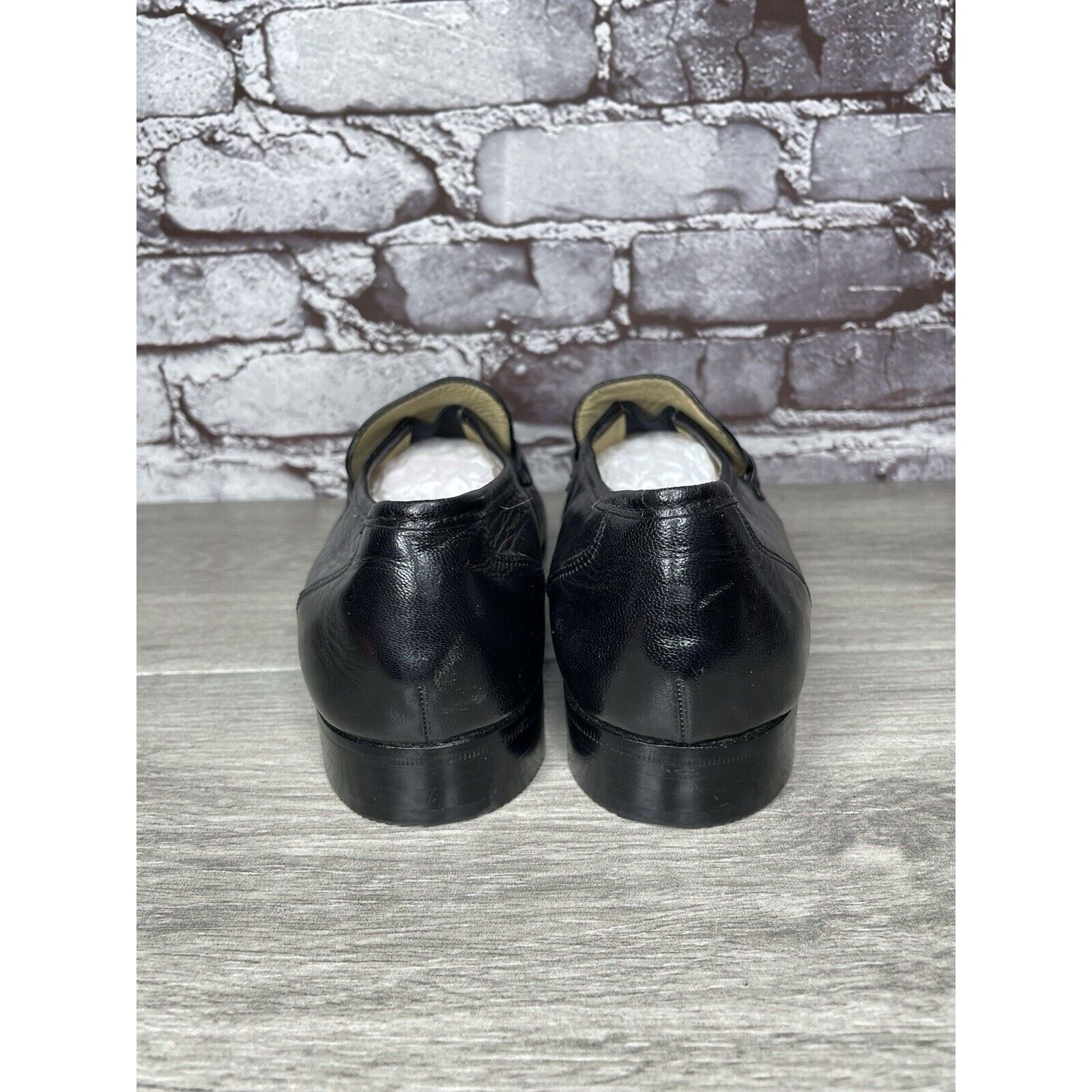 Nunn Bush Nunn Bush Black Leather Slip On Tassel Loafers Dress Shoes M Size US 7.5 / EU 40-41 - 12 Thumbnail