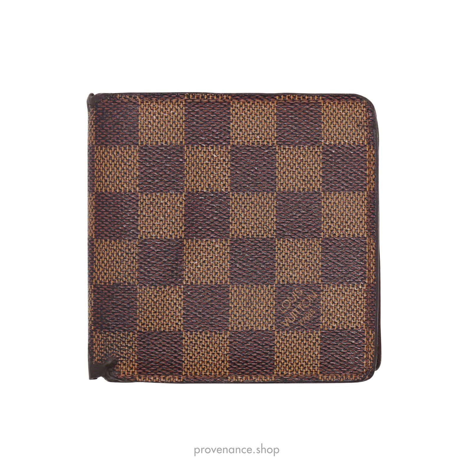 LOUIS VUITTON Damier Ebene Marco Bifold Wallet