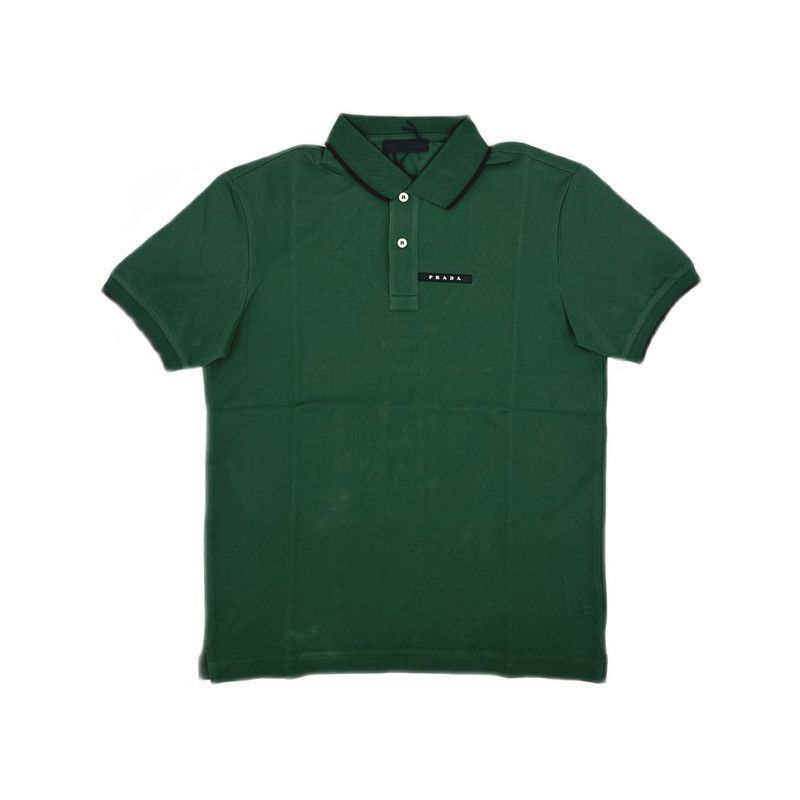 Prada Prada Solid Loose Polo Shirt-2506 Size US M / EU 48-50 / 2 - 3 Thumbnail