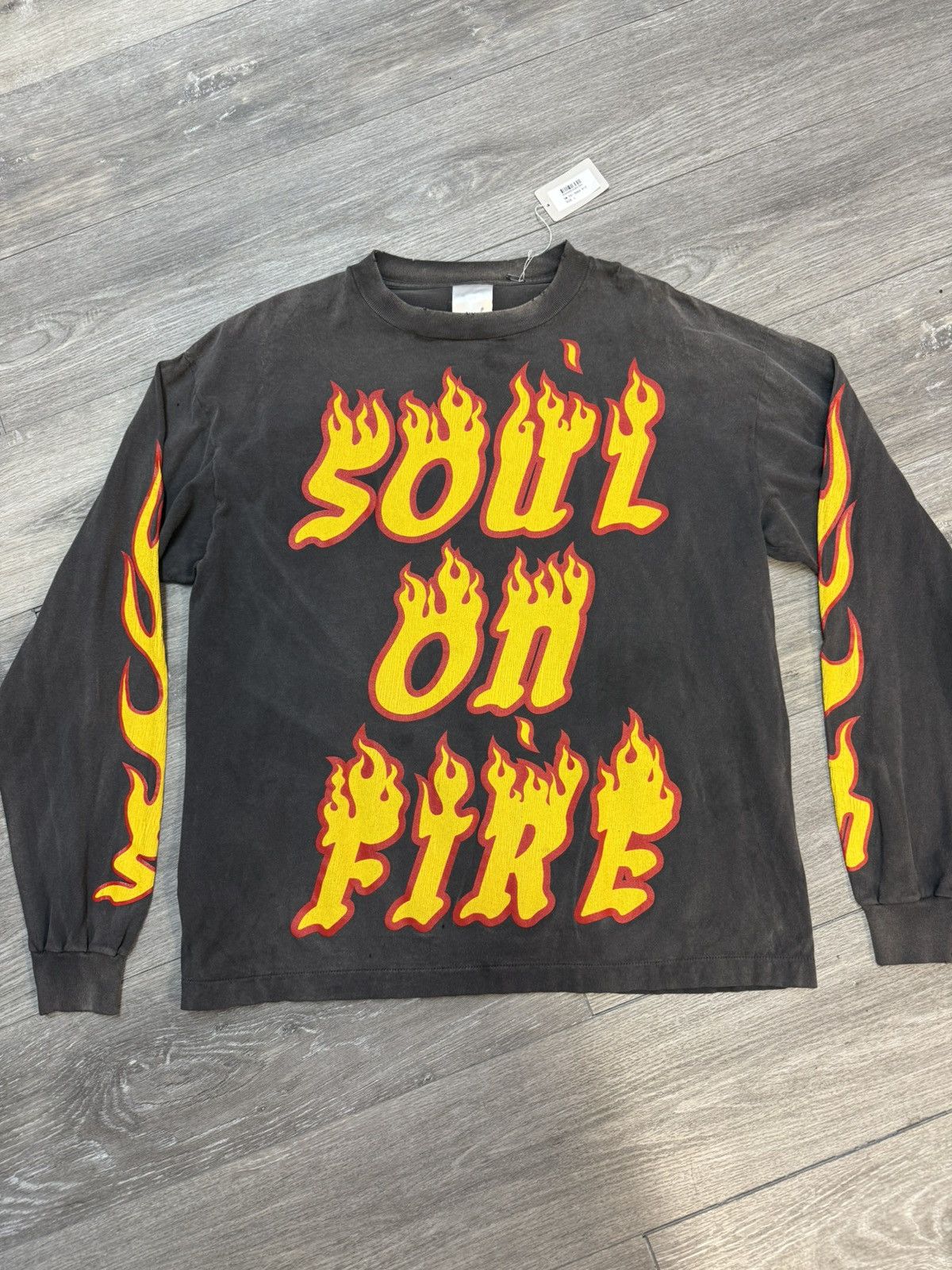 Saint Michael Saint Michael Soul on Fire L/S Tee Size US L / EU 52-54 / 3 - 1 Thumbnail