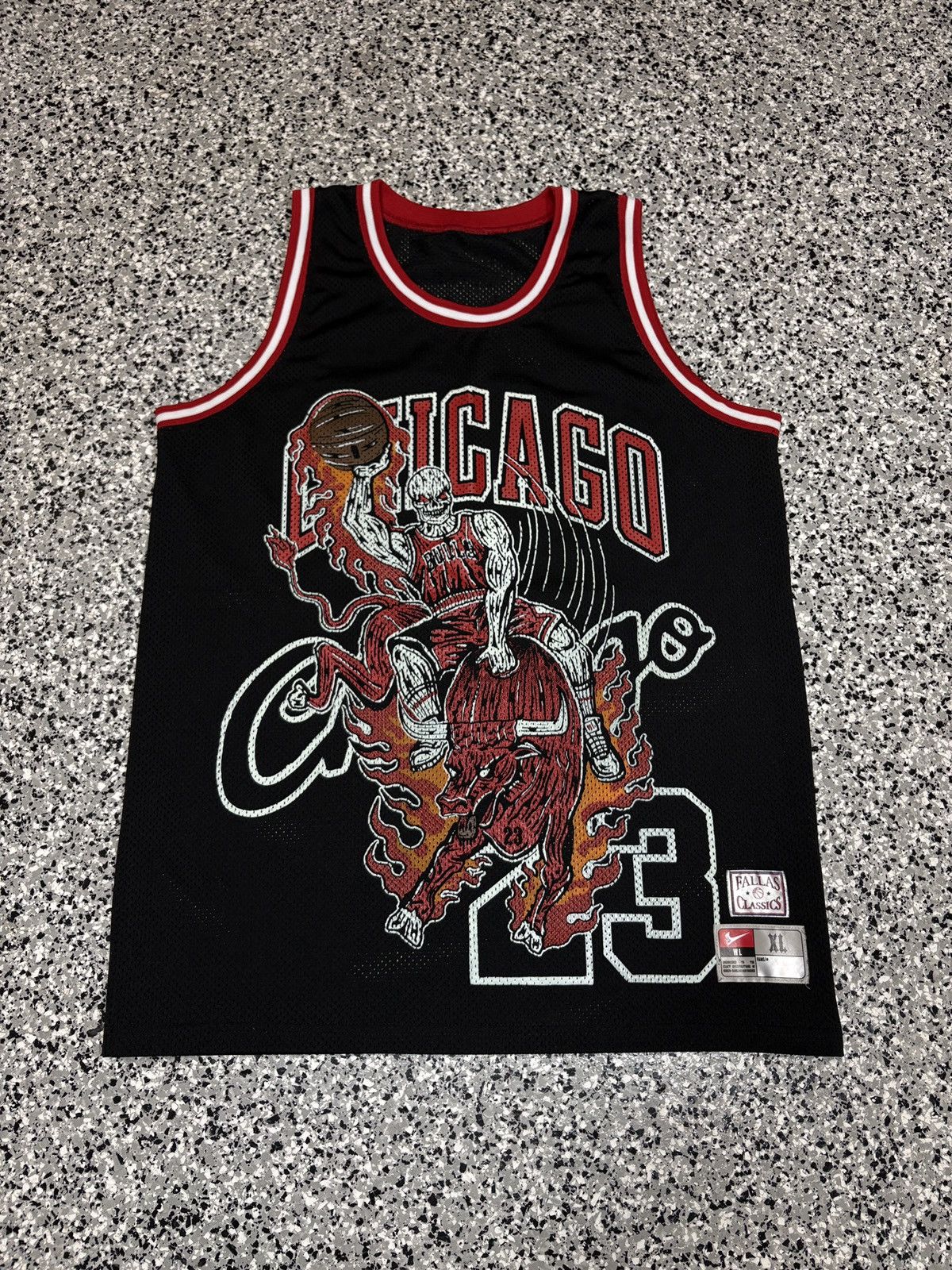 NBA × Warren Lotas 2022 Warren Lotas Chicago Bulls #23 Jersey Size XL Size US XL / EU 56 / 4 - 1 Thumbnail