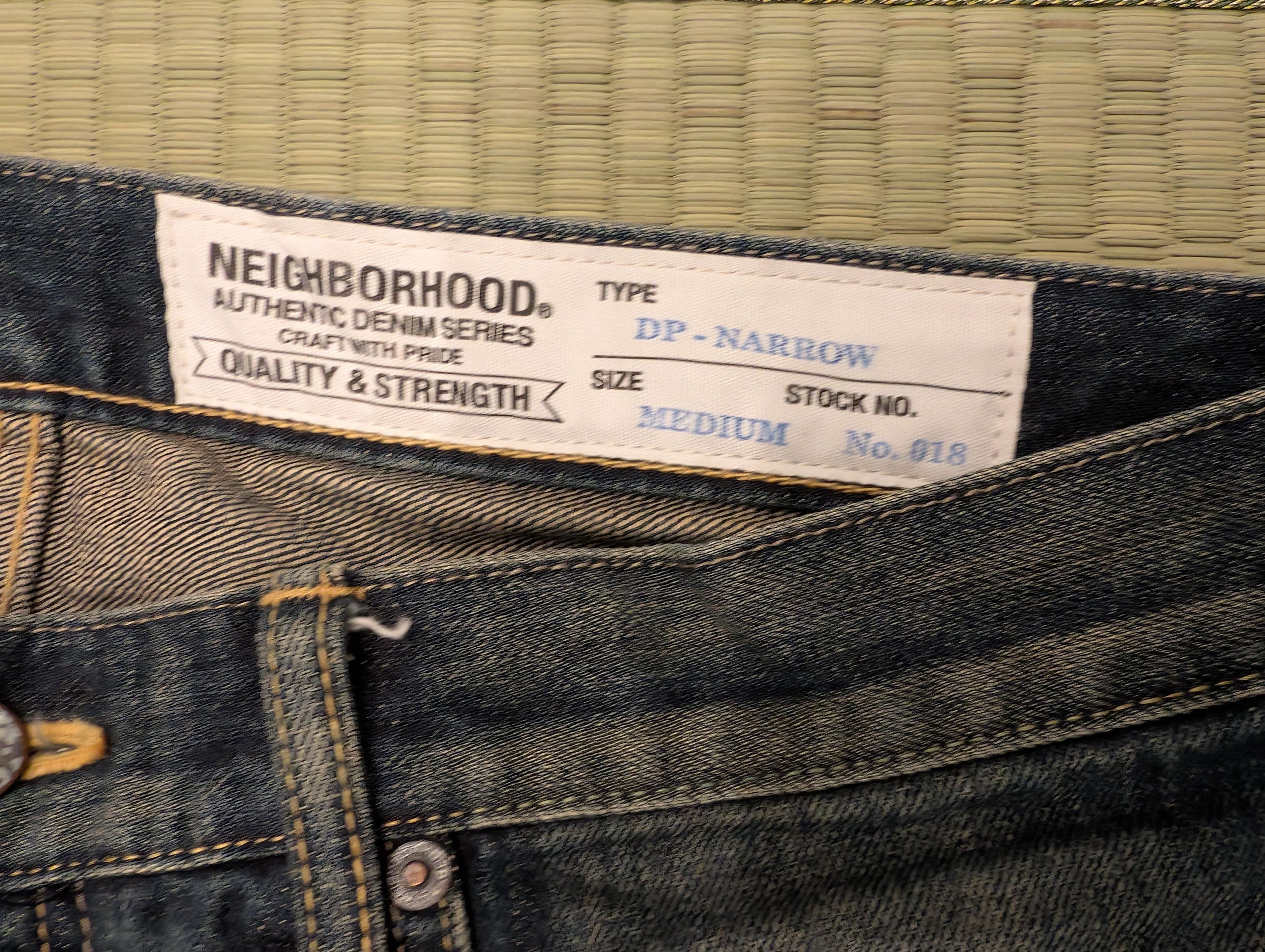 Neighborhood RARE Neighborhood Japan Metal Savage 14oz Selvedge Jeans Size US 34 / EU 50 - 3 Thumbnail