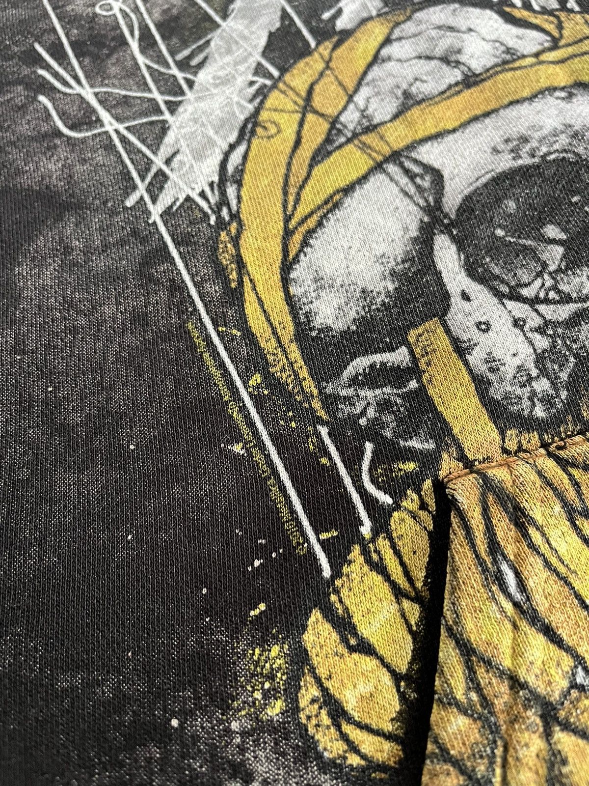 Metallica 2010 Metallica Pushead Printed Zip Hoodie M Vintage Band Size US M / EU 48-50 / 2 - 9 Thumbnail