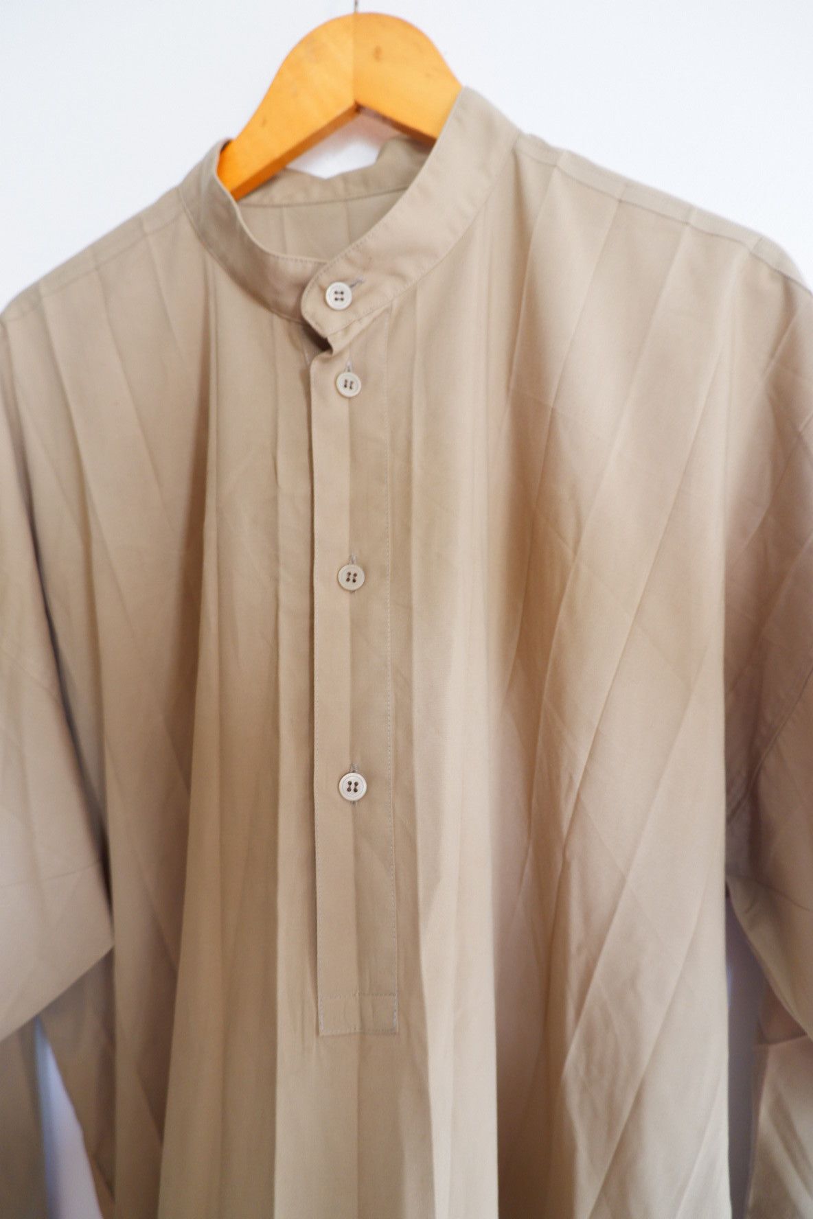 Homme Plisse Issey Miyake Homme Plisse Issey Miyake Edge Pleated Half Button Shirts Size US XL / EU 56 / 4 - 4 Thumbnail