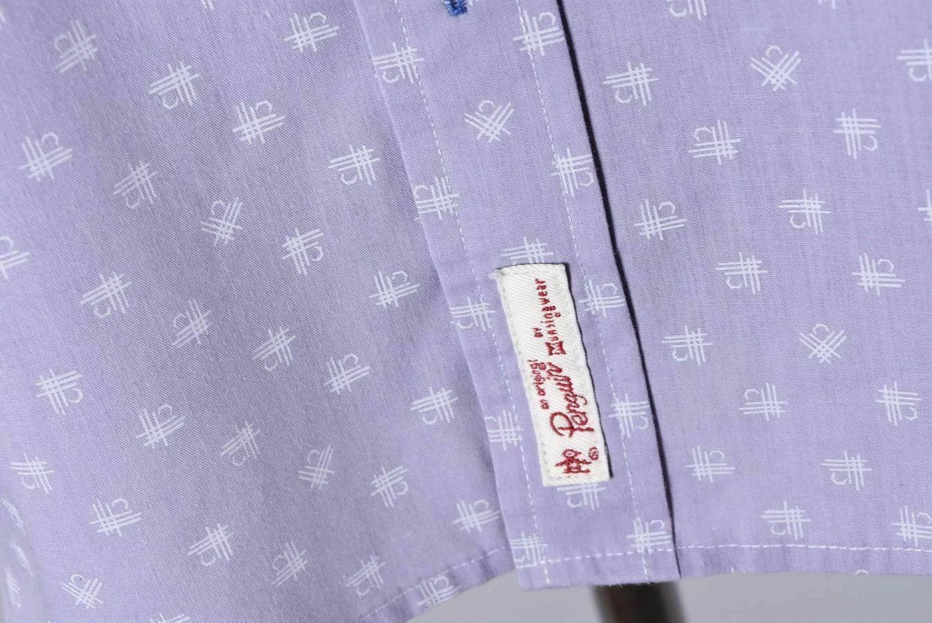Original Penguin Original Penguin Munsingwear Short Sleeve Patterned Shirt Size US L / EU 52-54 / 3 - 4 Thumbnail