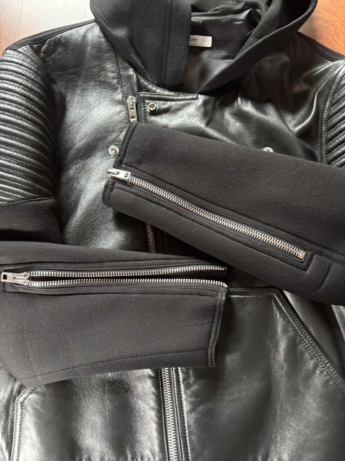 Givenchy Givenchy ss15 leather jacket by Riccardo Tisci Size US S / EU 44-46 / 1 - 4 Thumbnail
