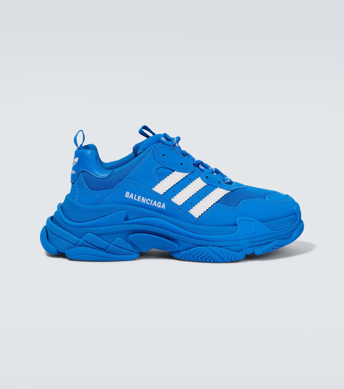 Balenciaga o1la1rc1a0724 Triple S Sneaker in Blue/White Size US 7 / EU 40 - 1 Thumbnail