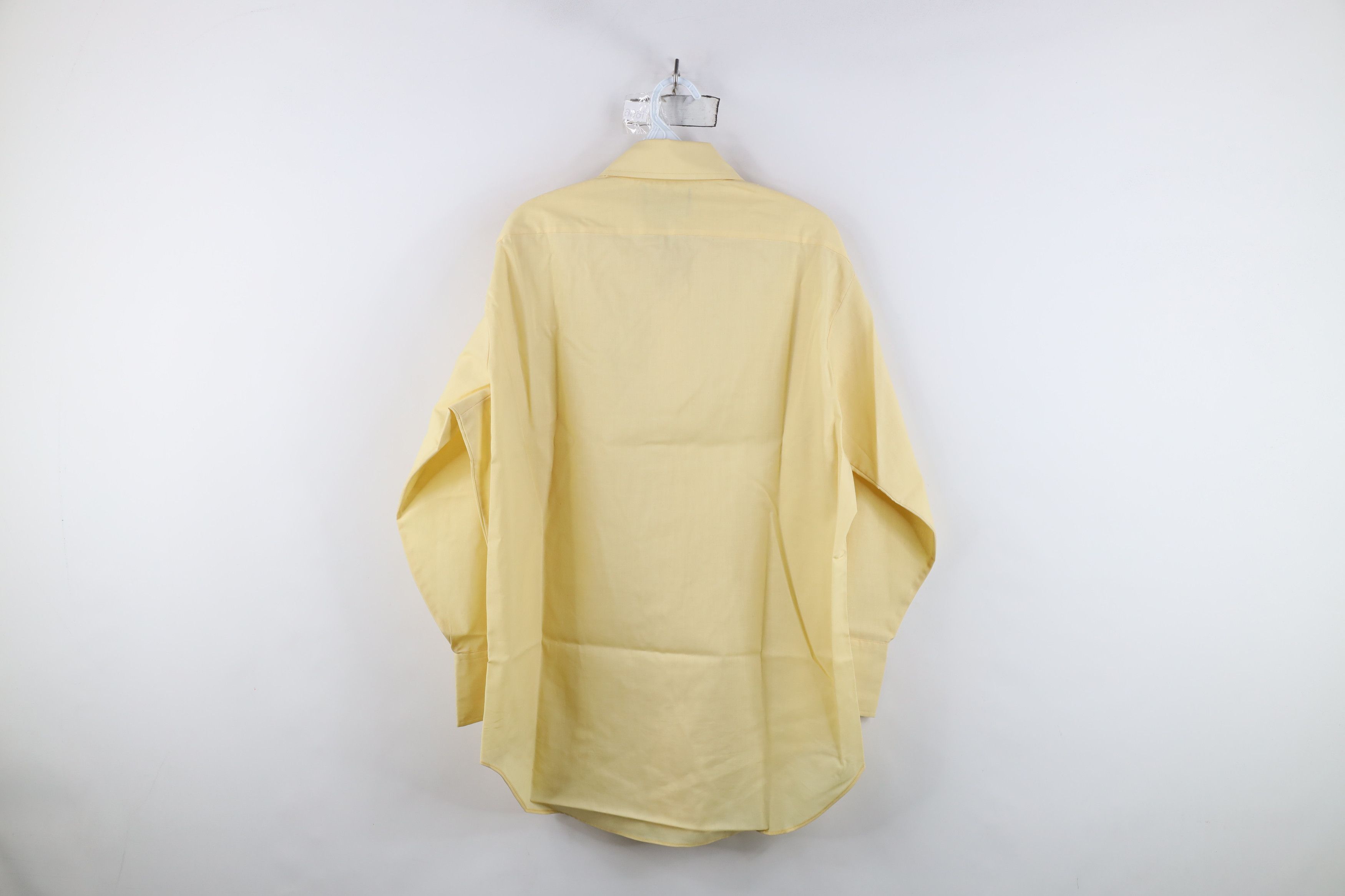 Vintage Vintage 70s Streetwear Collared Button Shirt Yellow Size US M / EU 48-50 / 2 - 12 Thumbnail