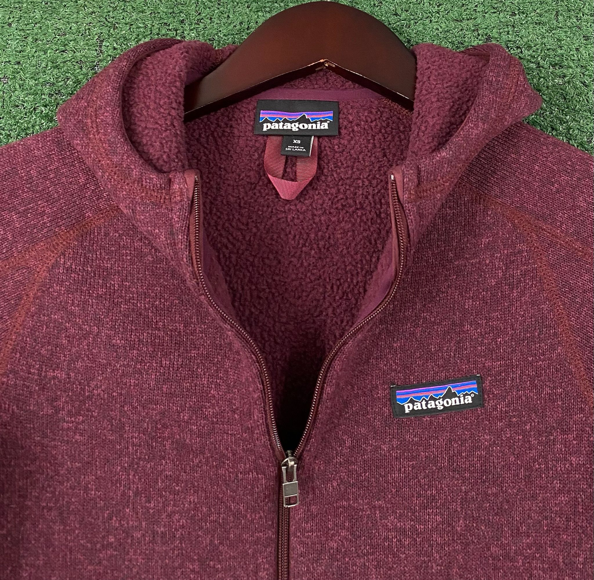 Patagonia Patagonia Better Sweater Hoodie Burgundy Full Zip Jacket XS Size XS / US 0-2 / IT 36-38 - 6 Thumbnail