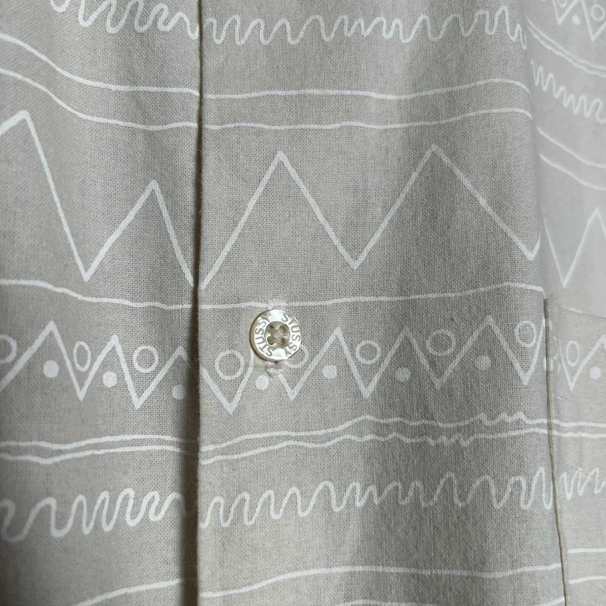 Stussy × Vintage Vintage 90s Stussy Hawaii Print Shirt Size US L / EU 52-54 / 3 - 7 Thumbnail
