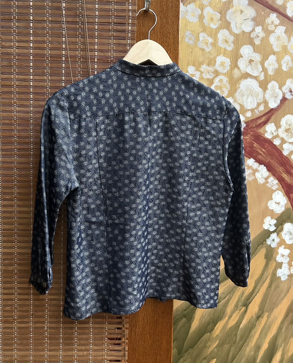 Yohji Yamamoto Vintage Ined by Yohji Yamamoto Printed Viscose Blend Shirt Size S / US 4 / IT 40 - 2 Thumbnail