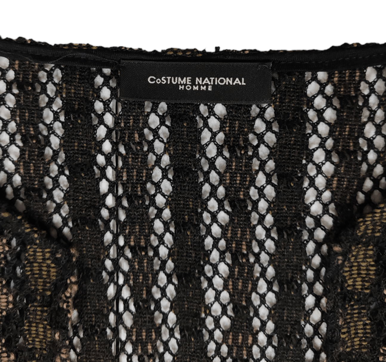 Costume National CoSTUME NATIONAL Homme Mesh Knit Sweater shirt size 48 Size US M / EU 48-50 / 2 - 6 Thumbnail